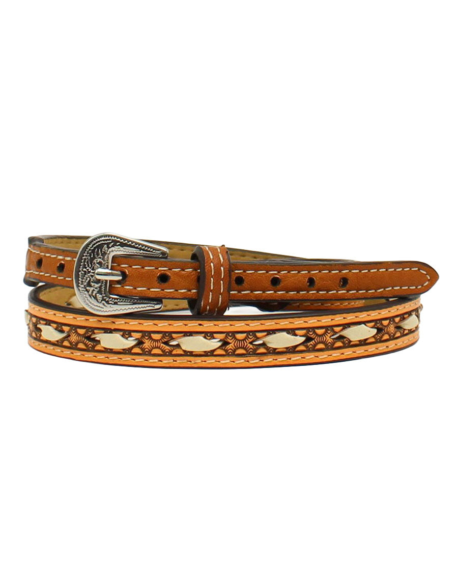 Men's Leather Rawhide Lacing Hatband - 0204608
