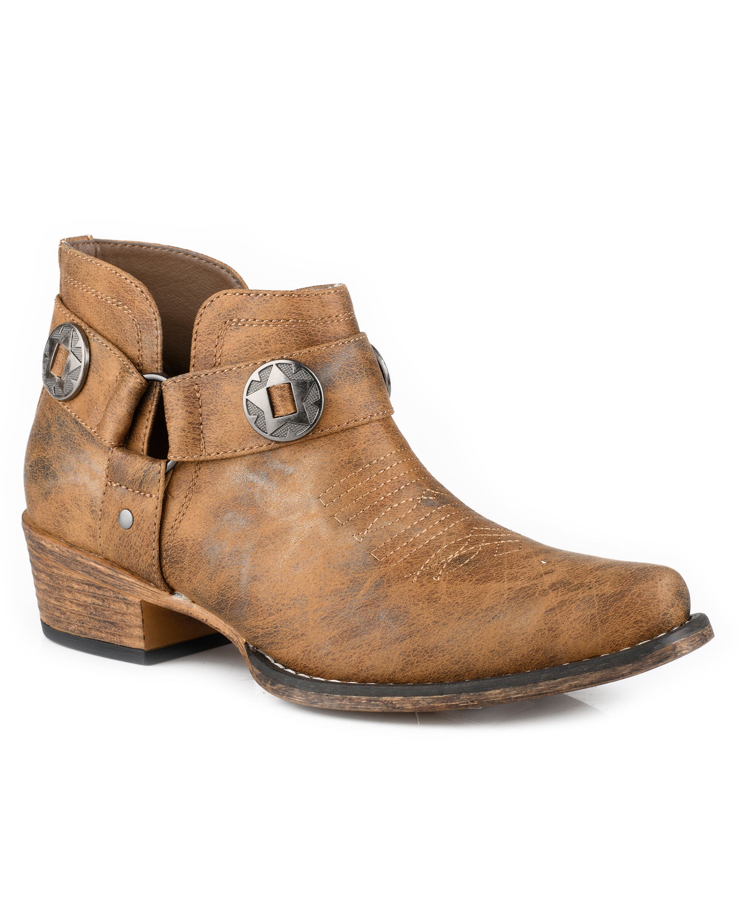 Women's Ava Harness Ankle Boot by Roper from Skip’s Western Outfitters | KAR-09-021-1567-3488 TA-060-B