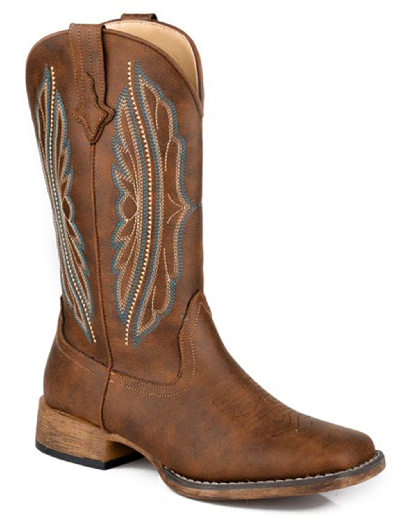 Women's Loretta Vintage Western Boots by Roper from Skip’s Western Outfitters | KAR-09-021-1903-3675 BR-050-B