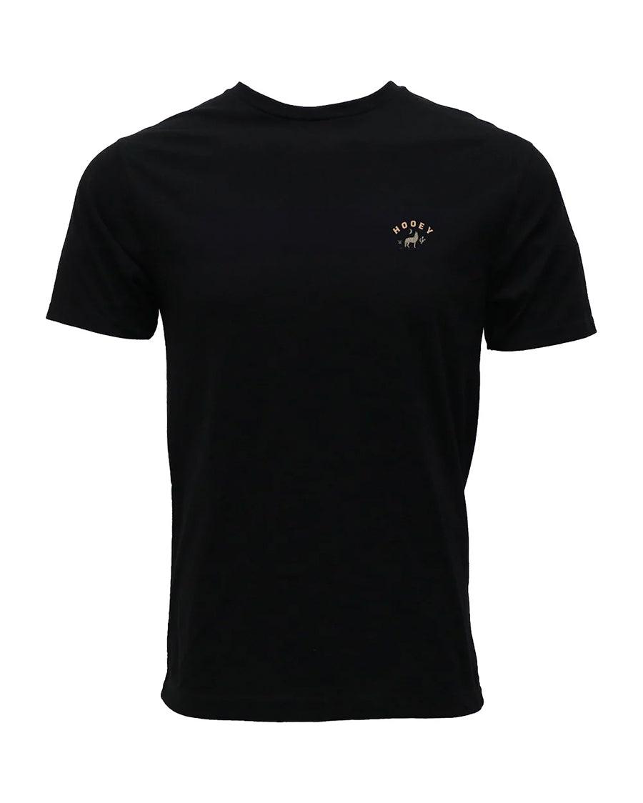 Men's Coyote Crew Neck T-Shirt - Ht1888Bk