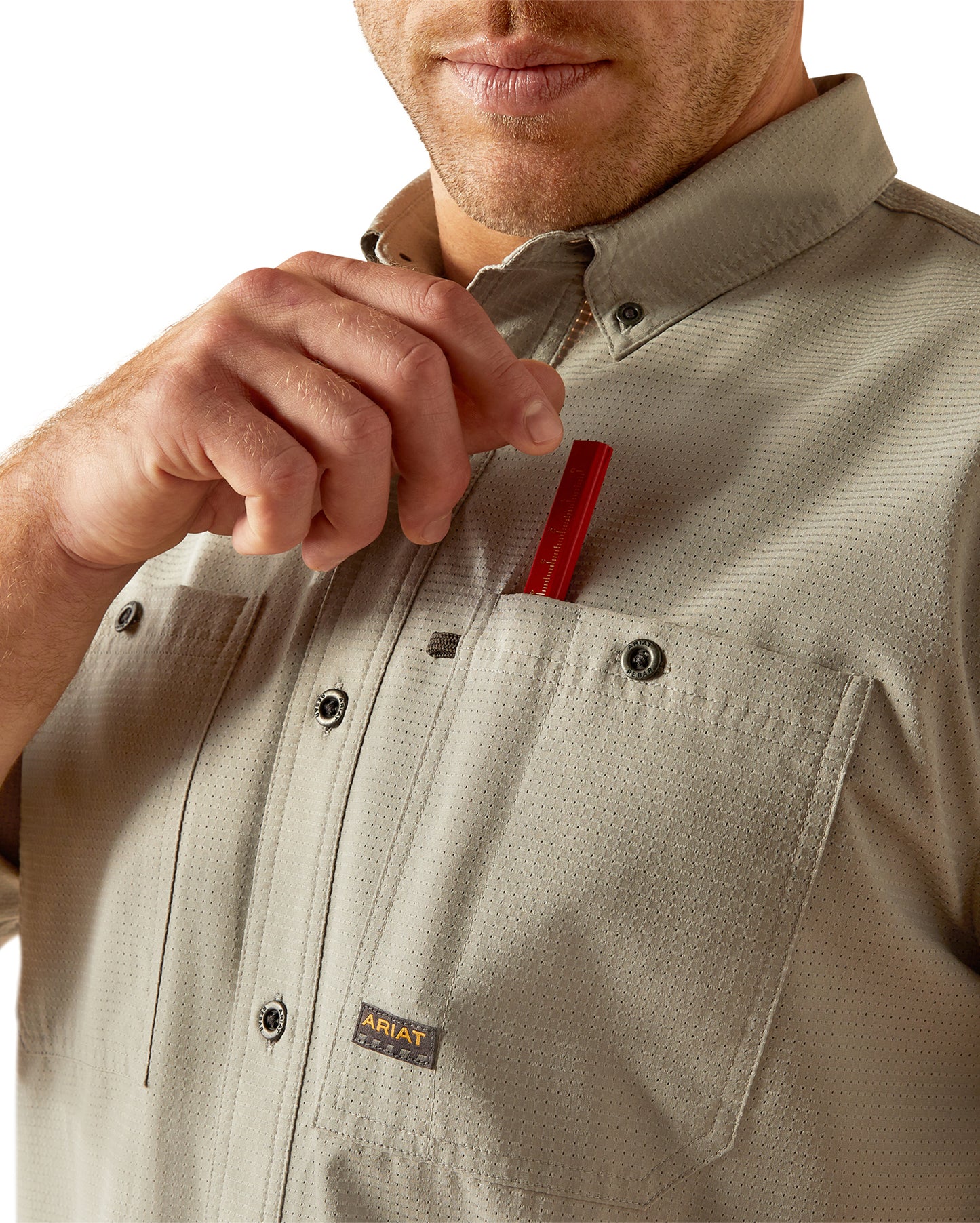 Men's Rebar Made Tough 360 Airflow Work Shirt