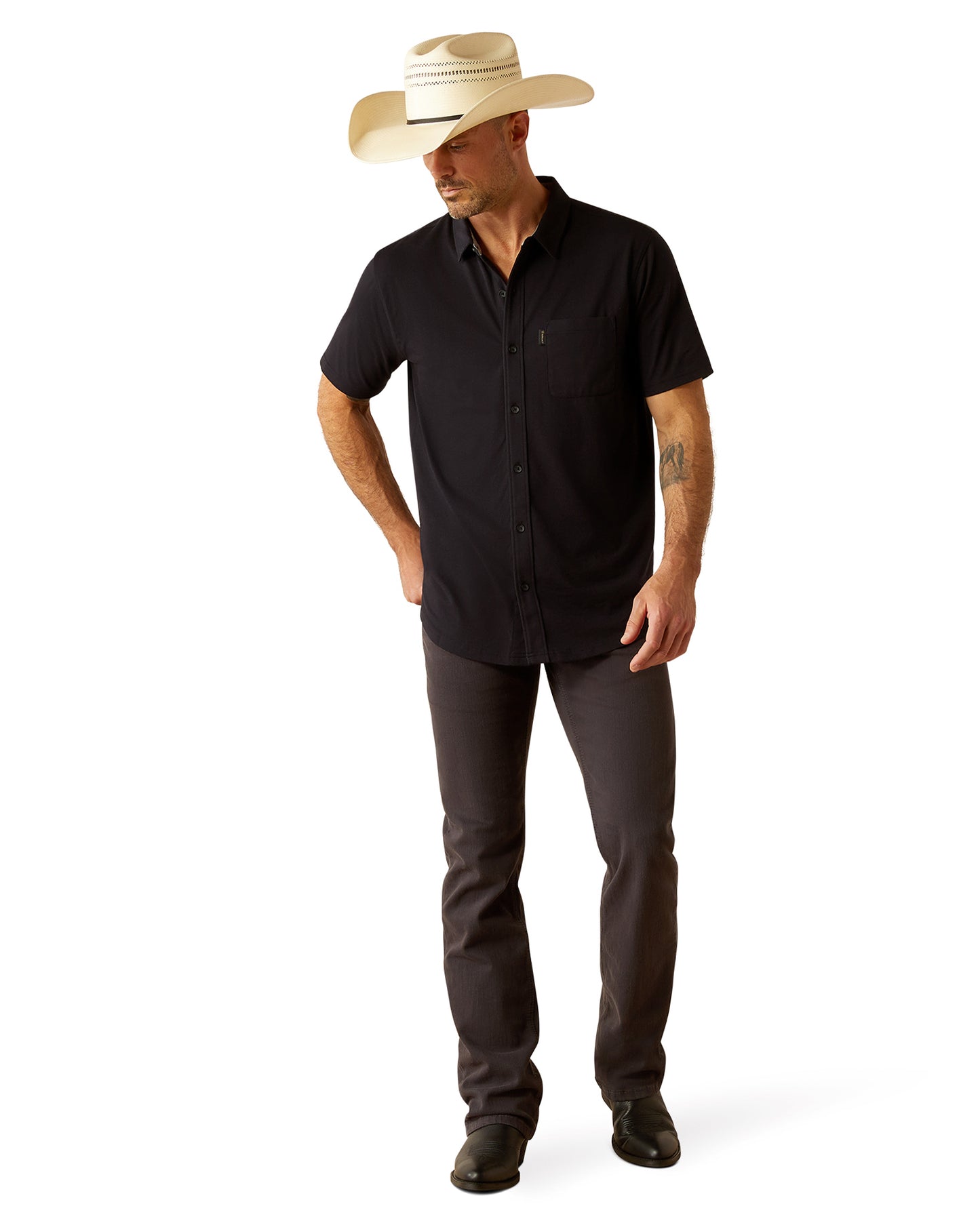 Men's Retro Button Down Shirt