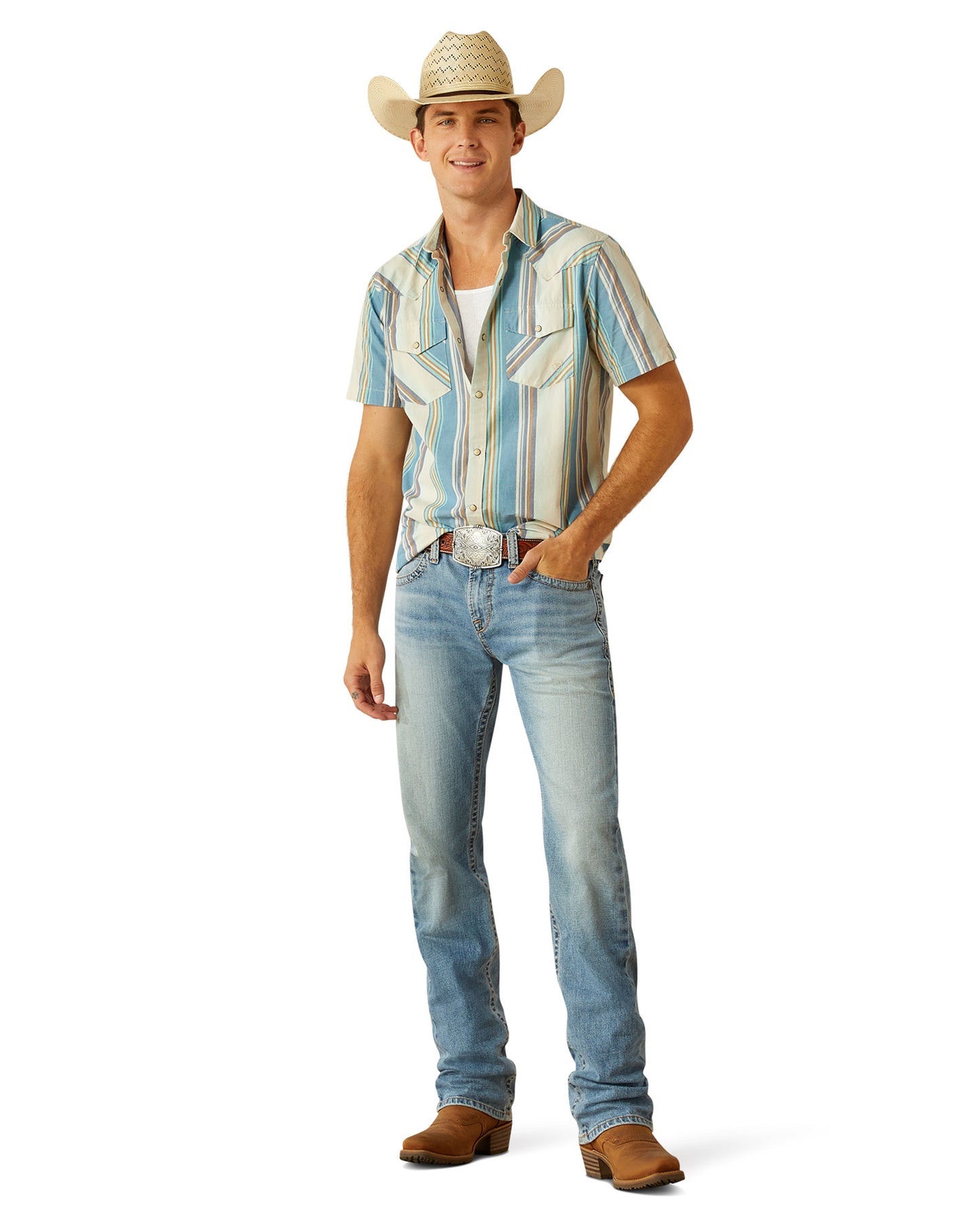 Men's Hilton Retro Fit Western Shirt