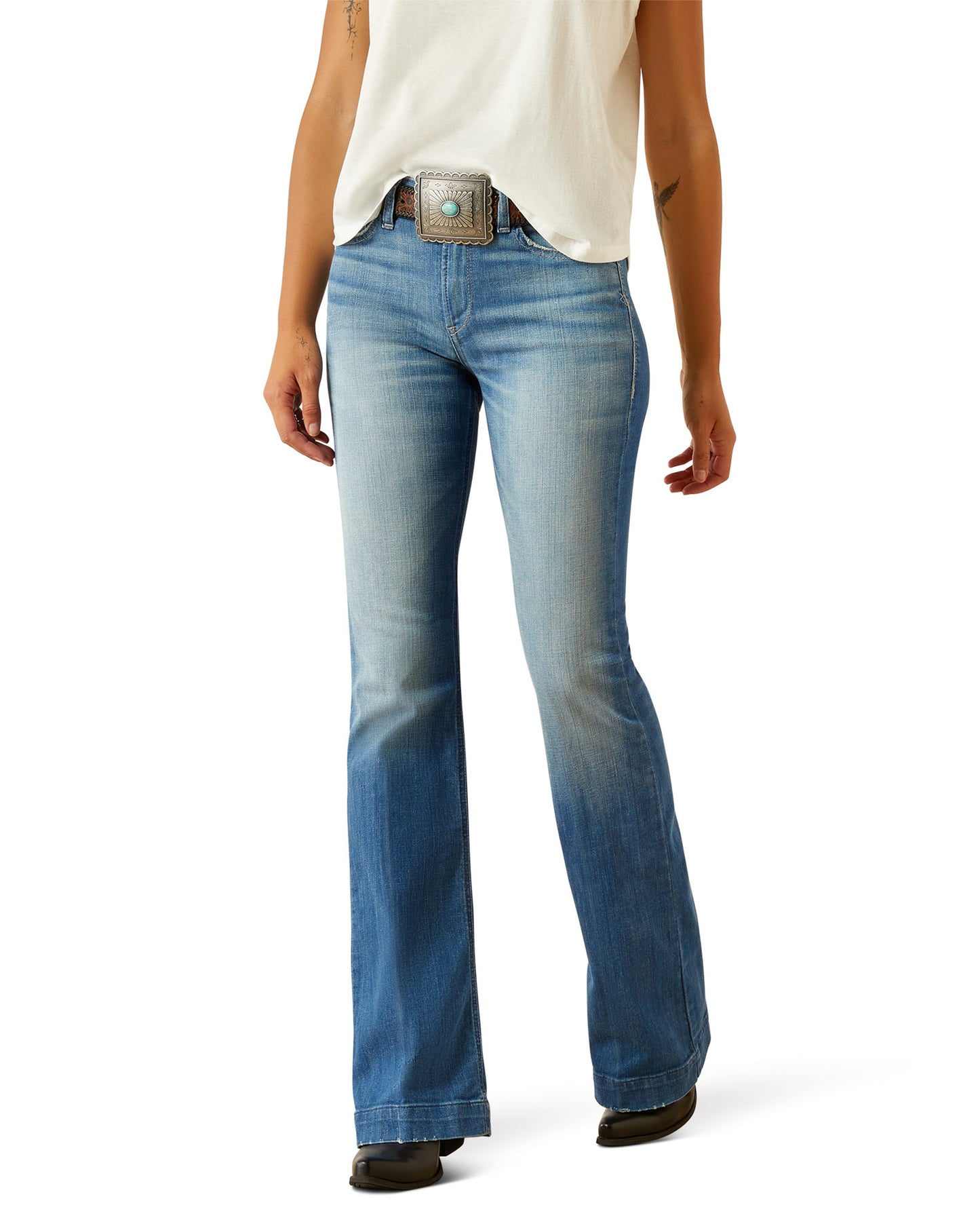 Women's High Rise Elaina Slim Trouser Jeans