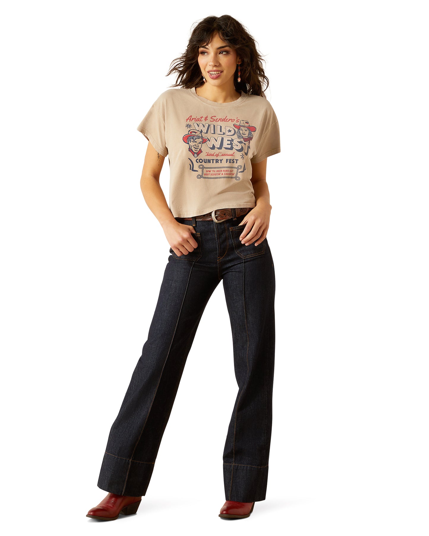 Women's Sendero X Ariat Wild West Country Fest T-Shirt - 10062912
