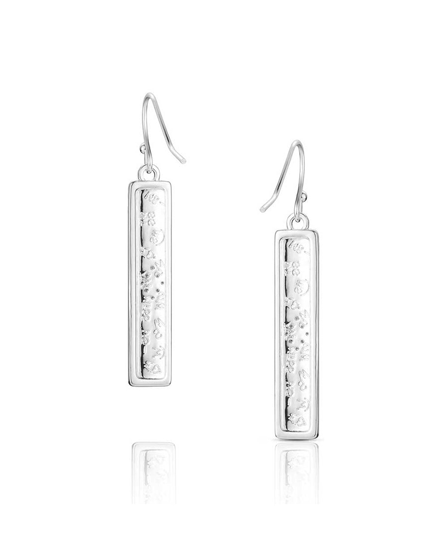 Women's Golden Horizon Bar Earrings