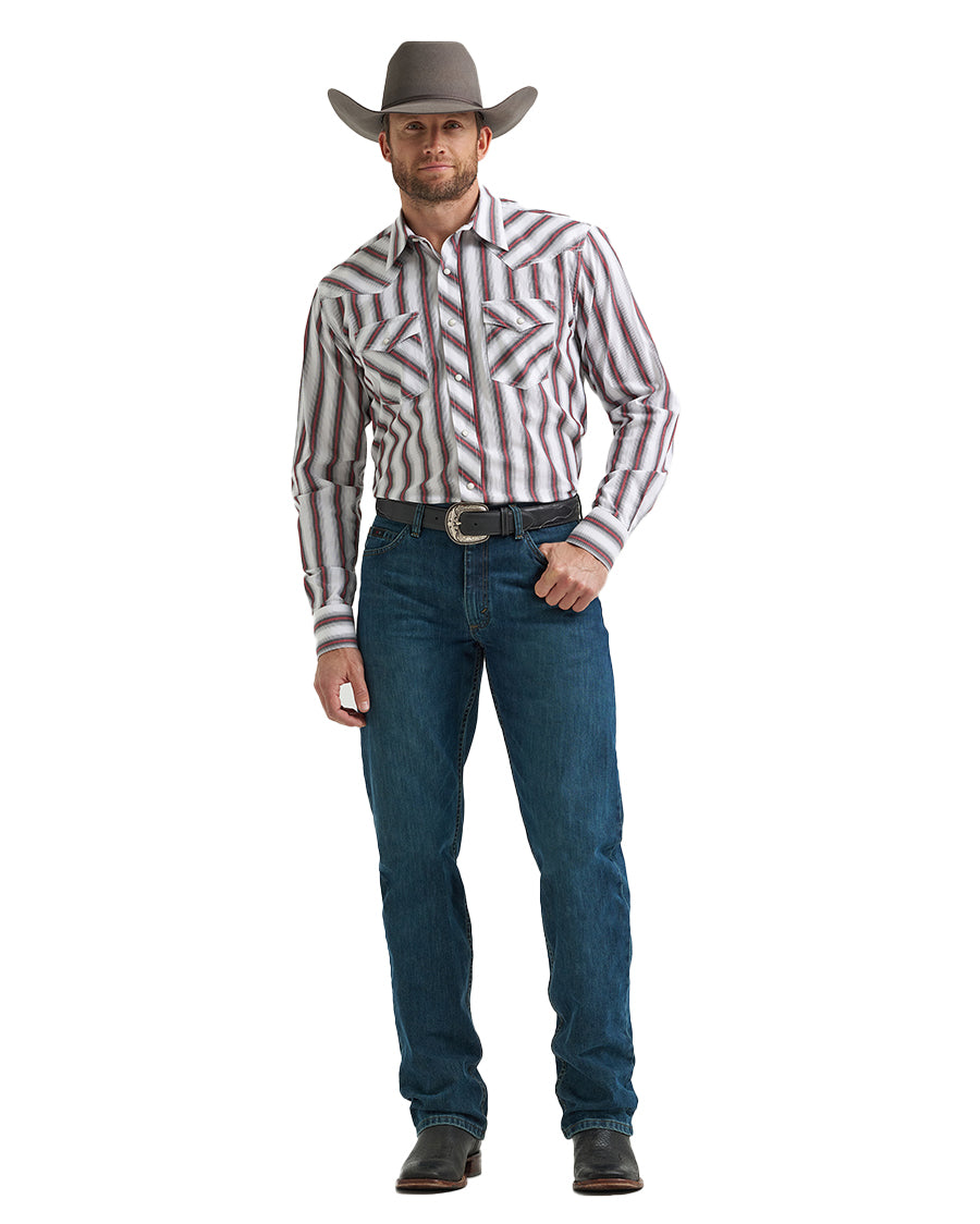 Men's 20X® Competition Advanced Comfort Long Sleeve Two Pocket Western Snap Shirt