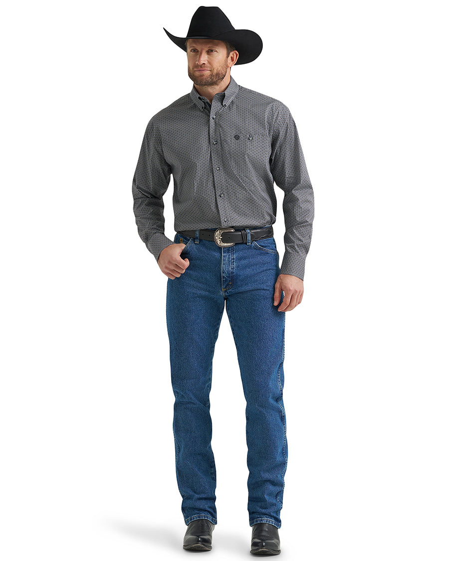 Men's George Strait™ Long Sleeve Button Down One Pocket Shirt