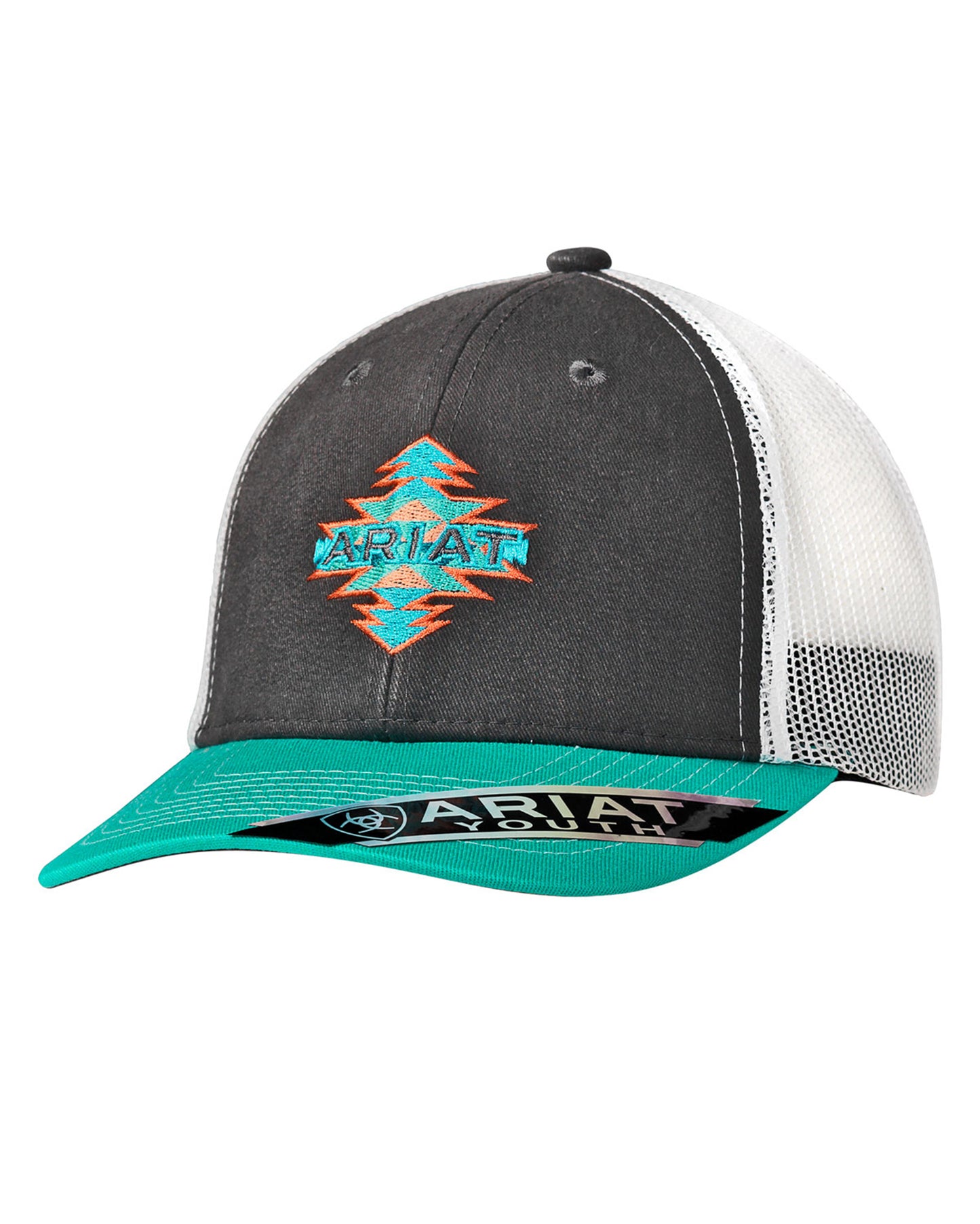 Youth Aztec Snap Back Ball Cap by Ariat Accessories from Skip’s Western Outfitters | MFW-1519006-O/S