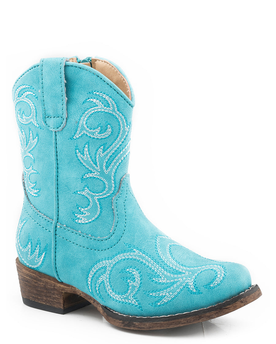 Toddlers' Riley Western Boots by Roper from Skip’s Western Outfitters | KAR-09-017-1566-2423-BU-050-M