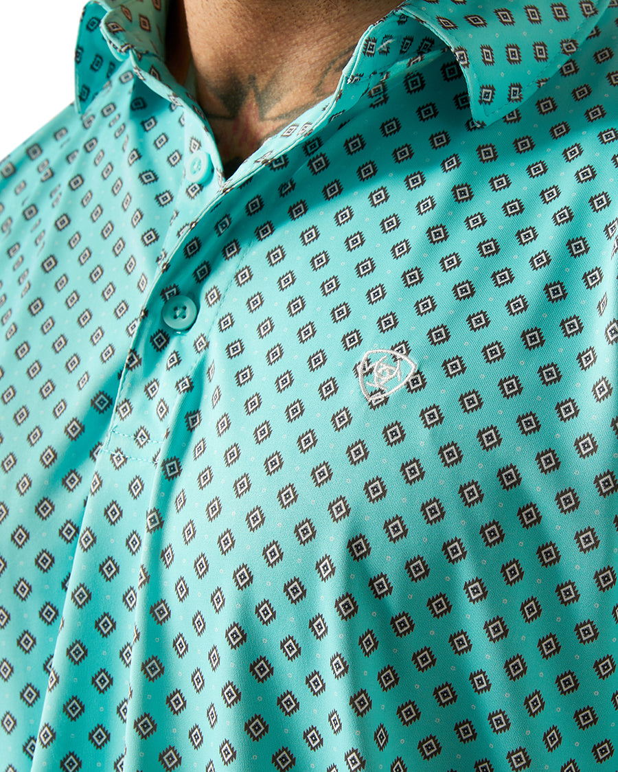 Men's All Over Print Polo