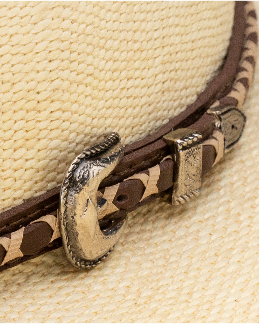 Elmhurst Straw Western Hat