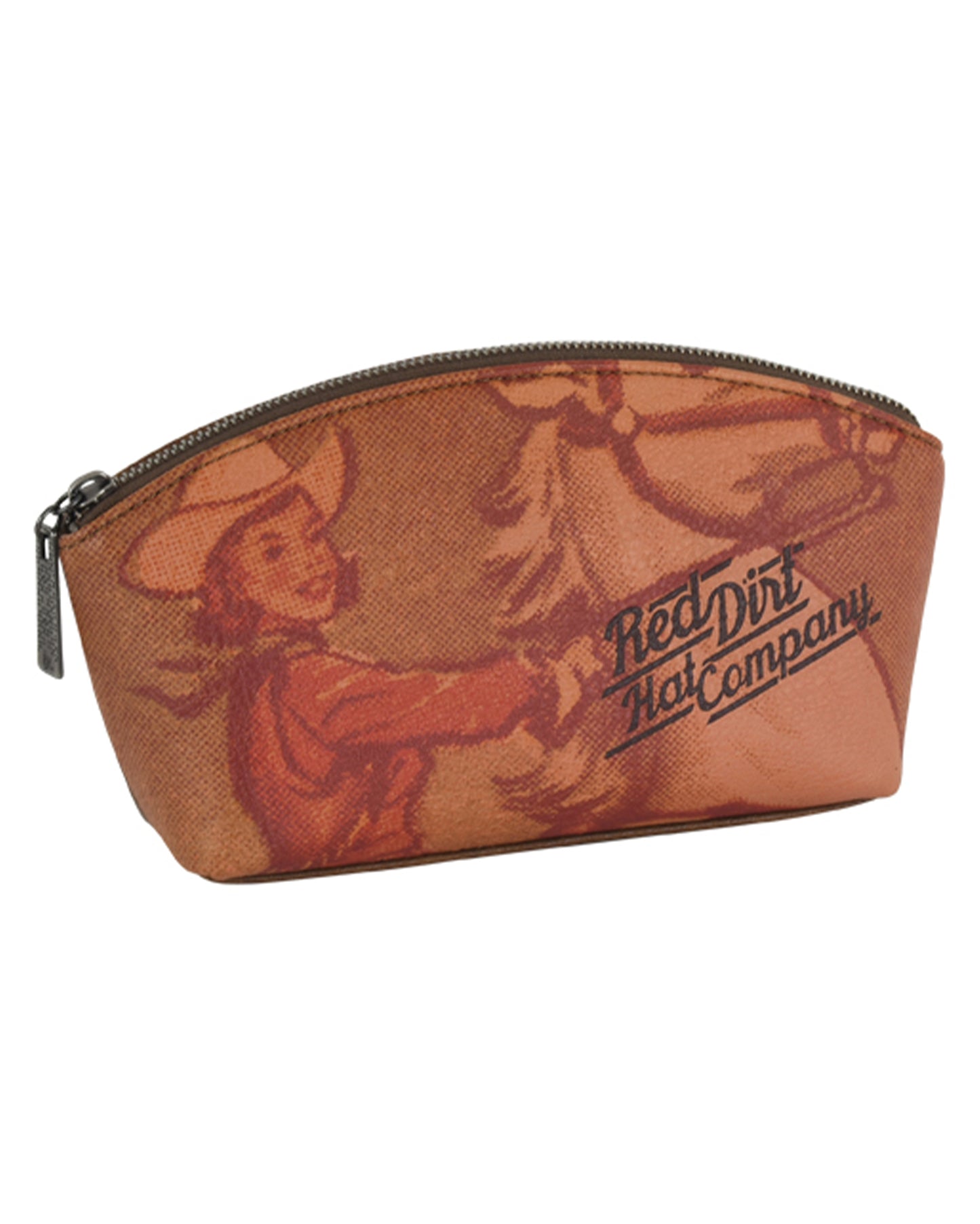 Dome Vintage Cowgirl Cosmetic Pouch