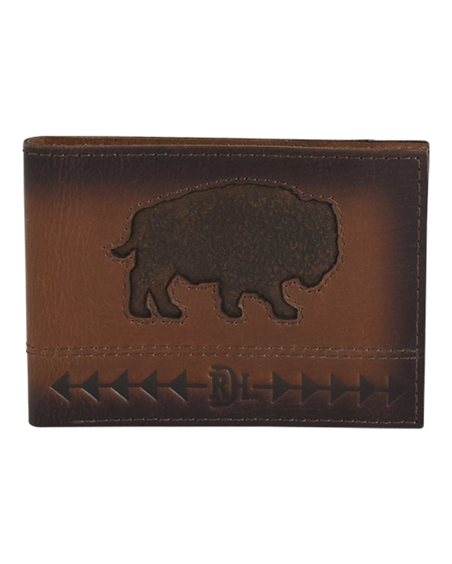Raised Bison Bifold Wallet by Red Dirt Hat Company Accessories from Skip’s Western Outfitters | TRD-24170881W12-O/S