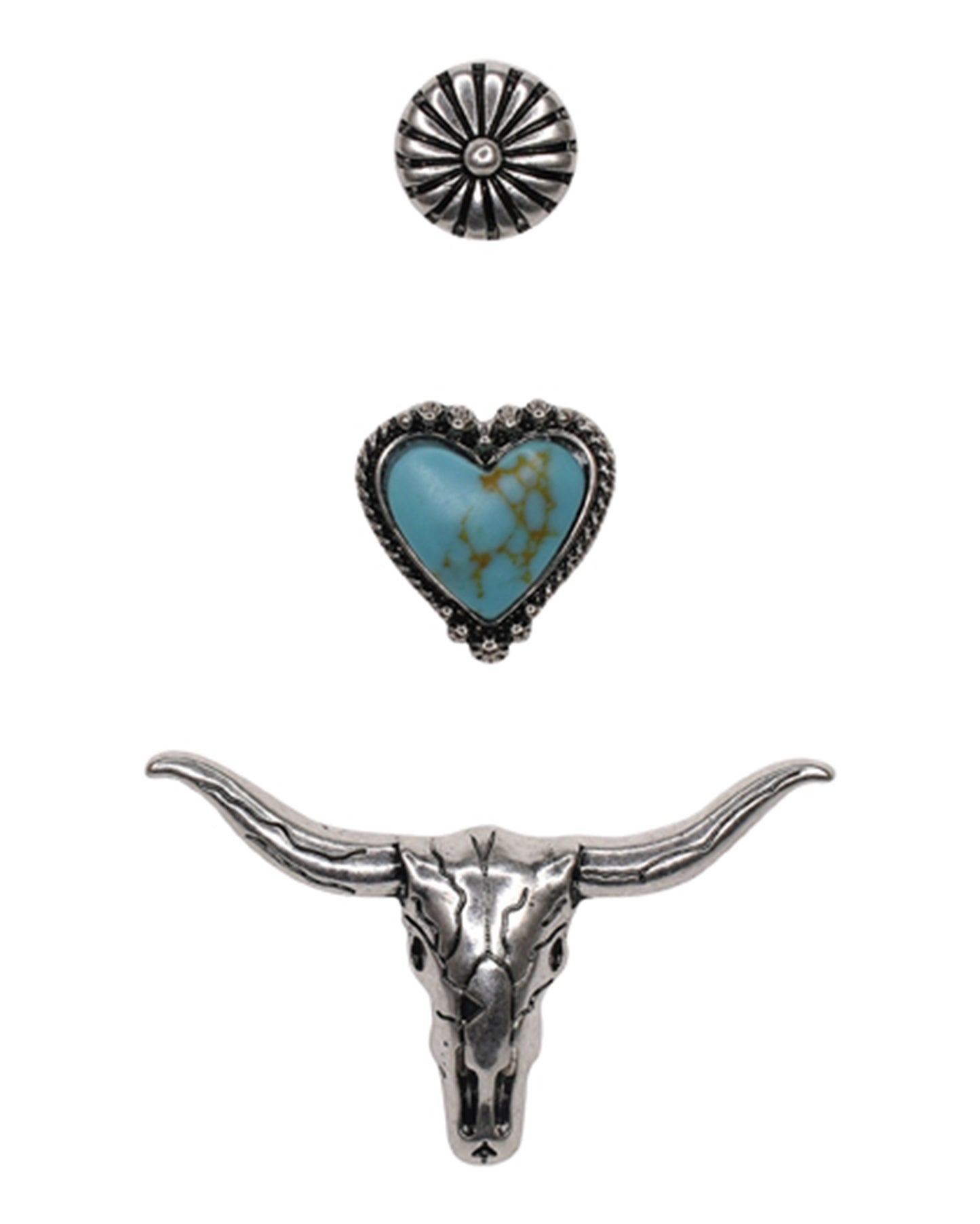 3 Pack Hat Pin by Justin from Skip’s Western Outfitters | TRD-2422021223-O/S