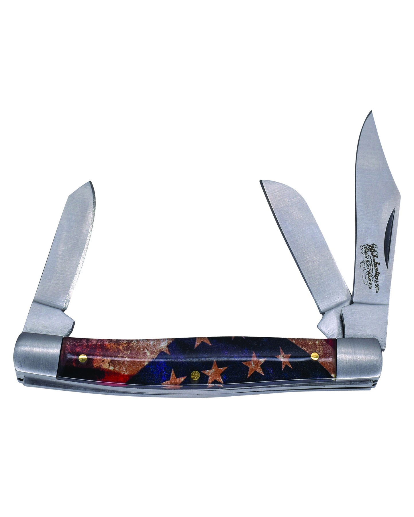 Acrylic USA Stockman Knife by Justin from Skip’s Western Outfitters | TRD-2427430564-O/S