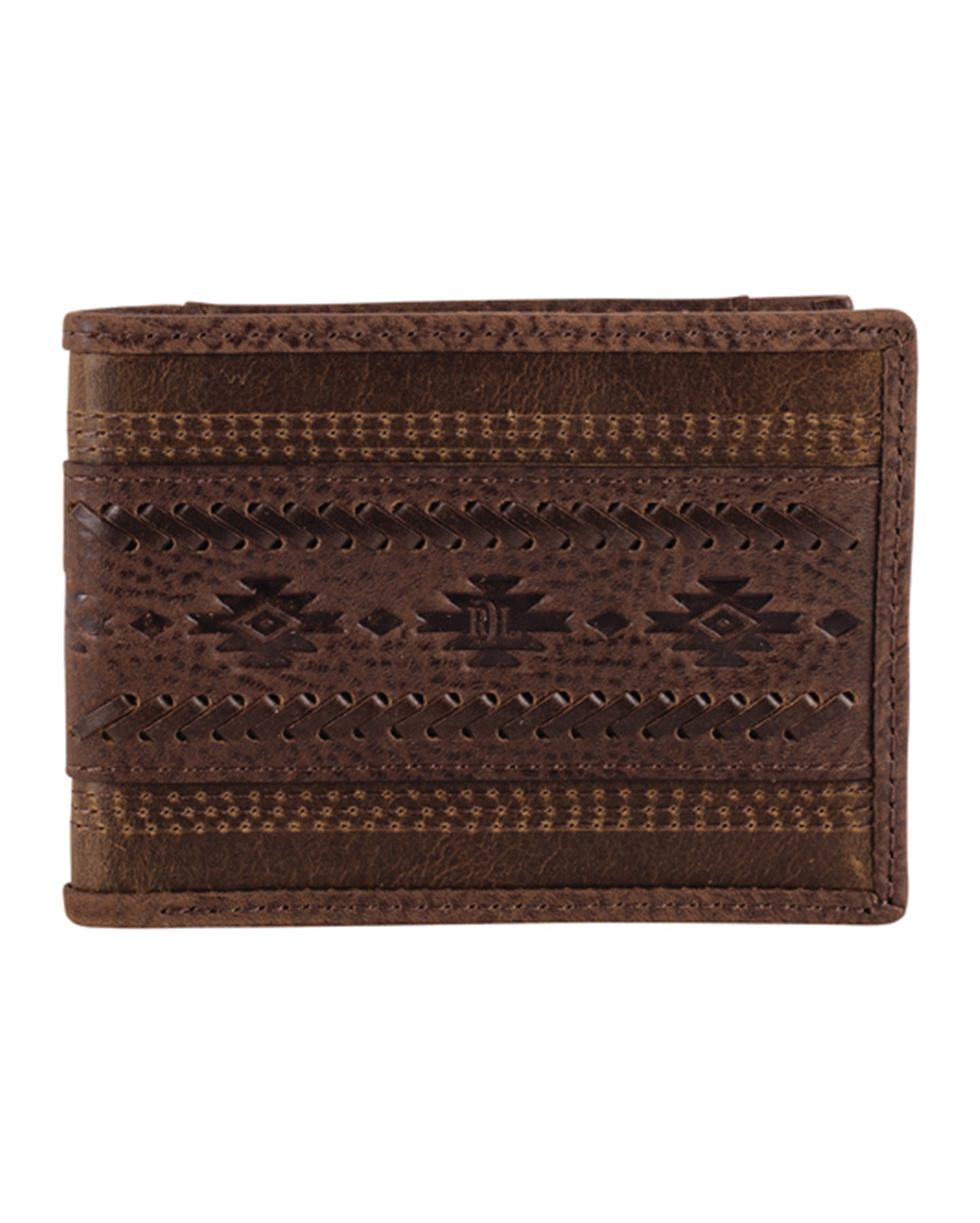 Embossed Bifold Wallet With Whip Stitch by Red Dirt Hat Company Accessories from Skip’s Western Outfitters | TRD-2510138812-O/S
