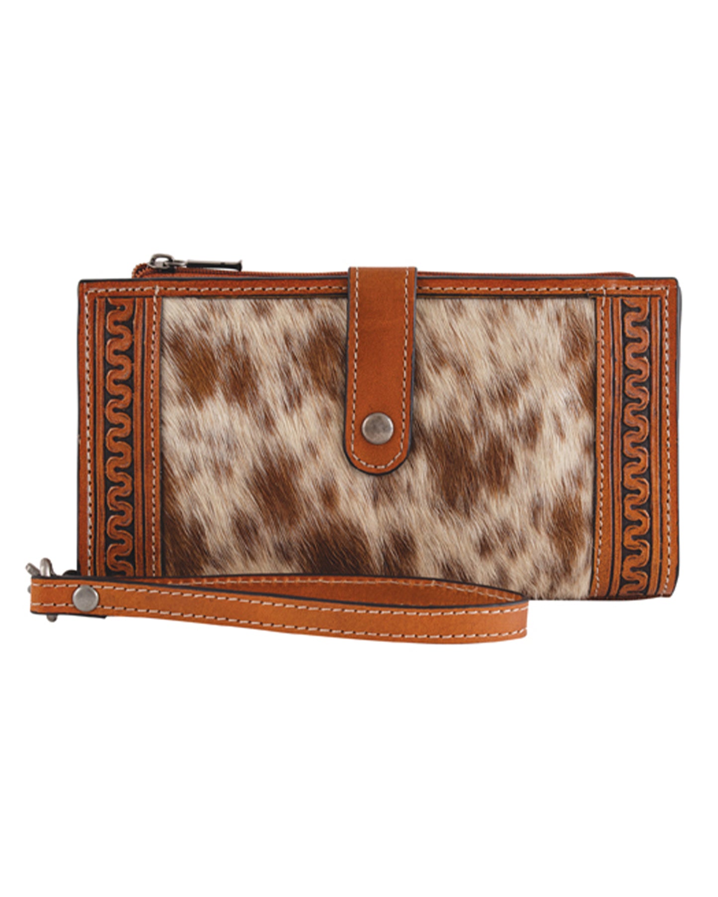 Women's Hair On Wallet by Justin from Skip’s Western Outfitters | TRD-2510257252-O/S