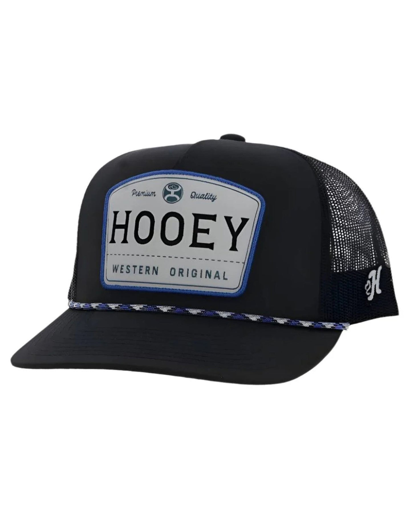 Western Original Cap by Hooey from Skip’s Western Outfitters | HOO-2558T-BK-O/S-BLACK