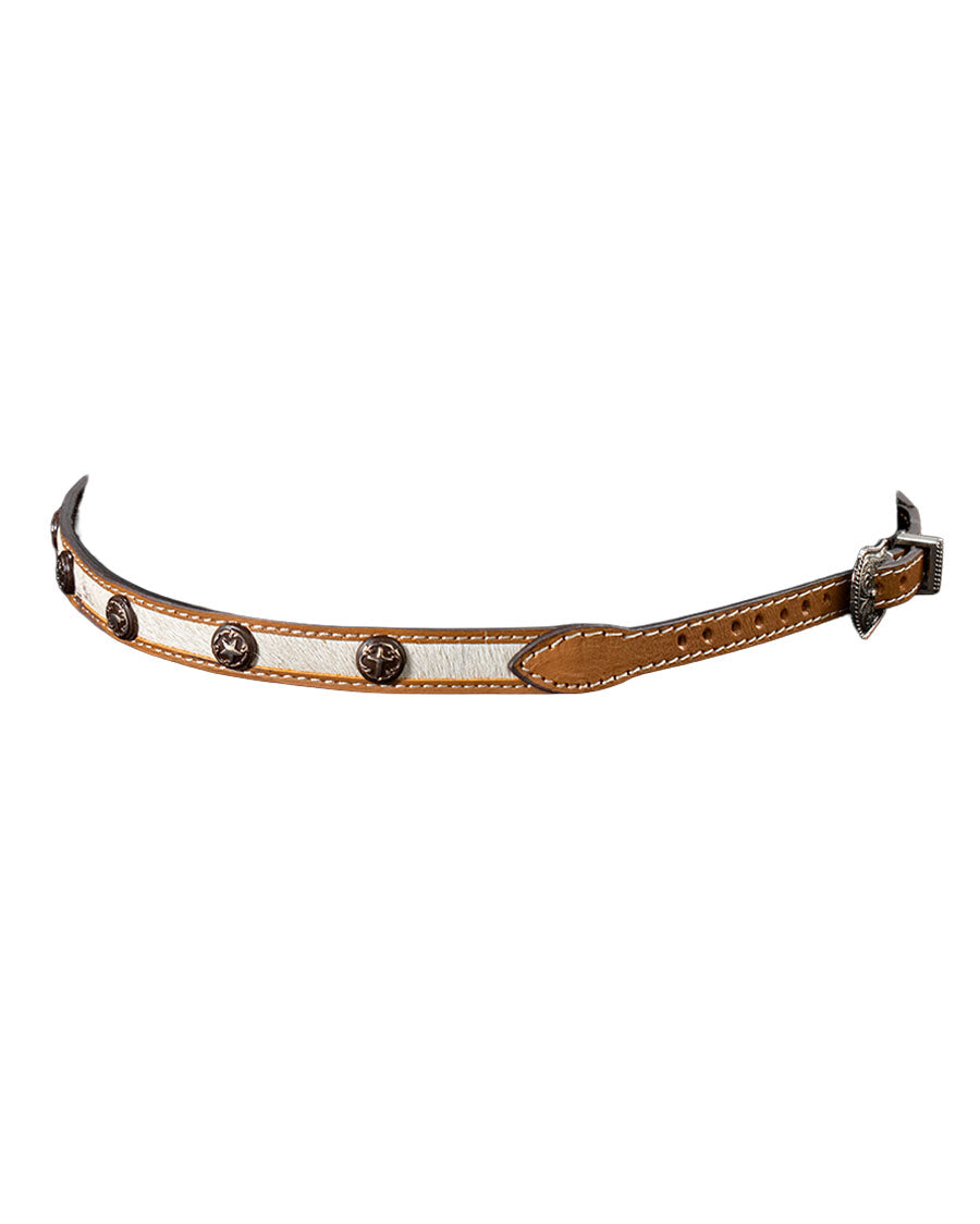 Calf Hair Hatband - 265044