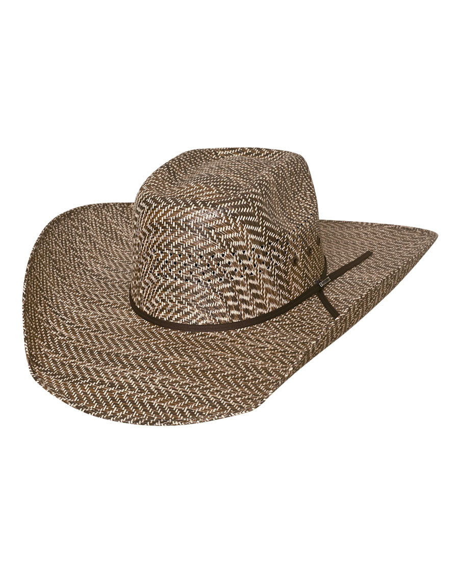 Roughstock 50X Hereford Straw Western Hat - 2805-Brwn