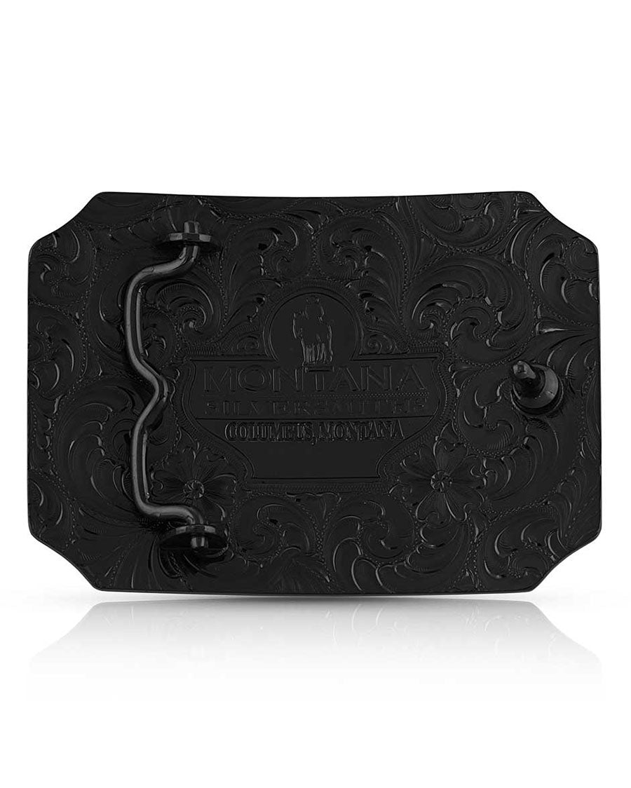 46100bkn - Dawn's Early Light Gunmetal Belt Buckle