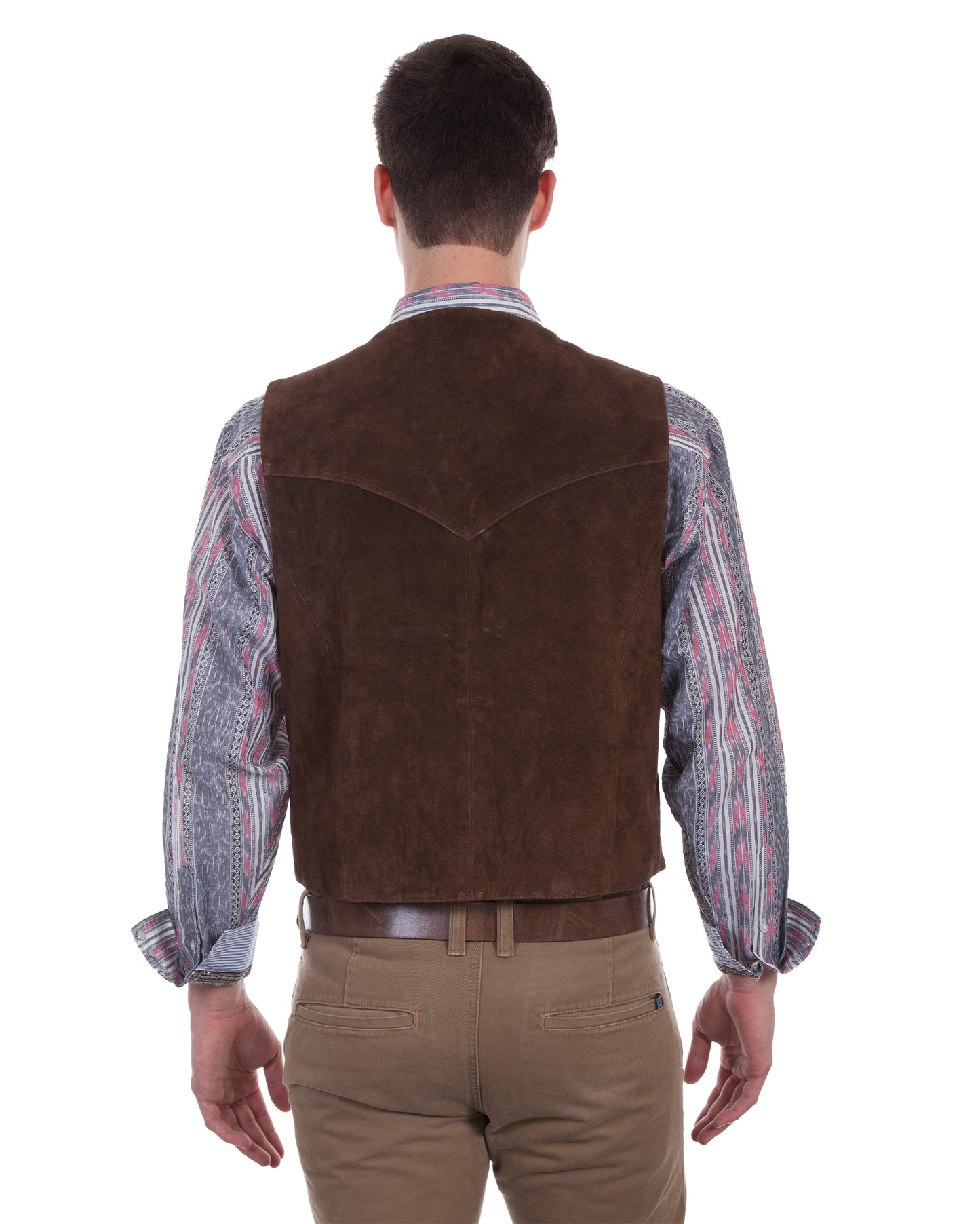 Men's Lambskin Suede Vest