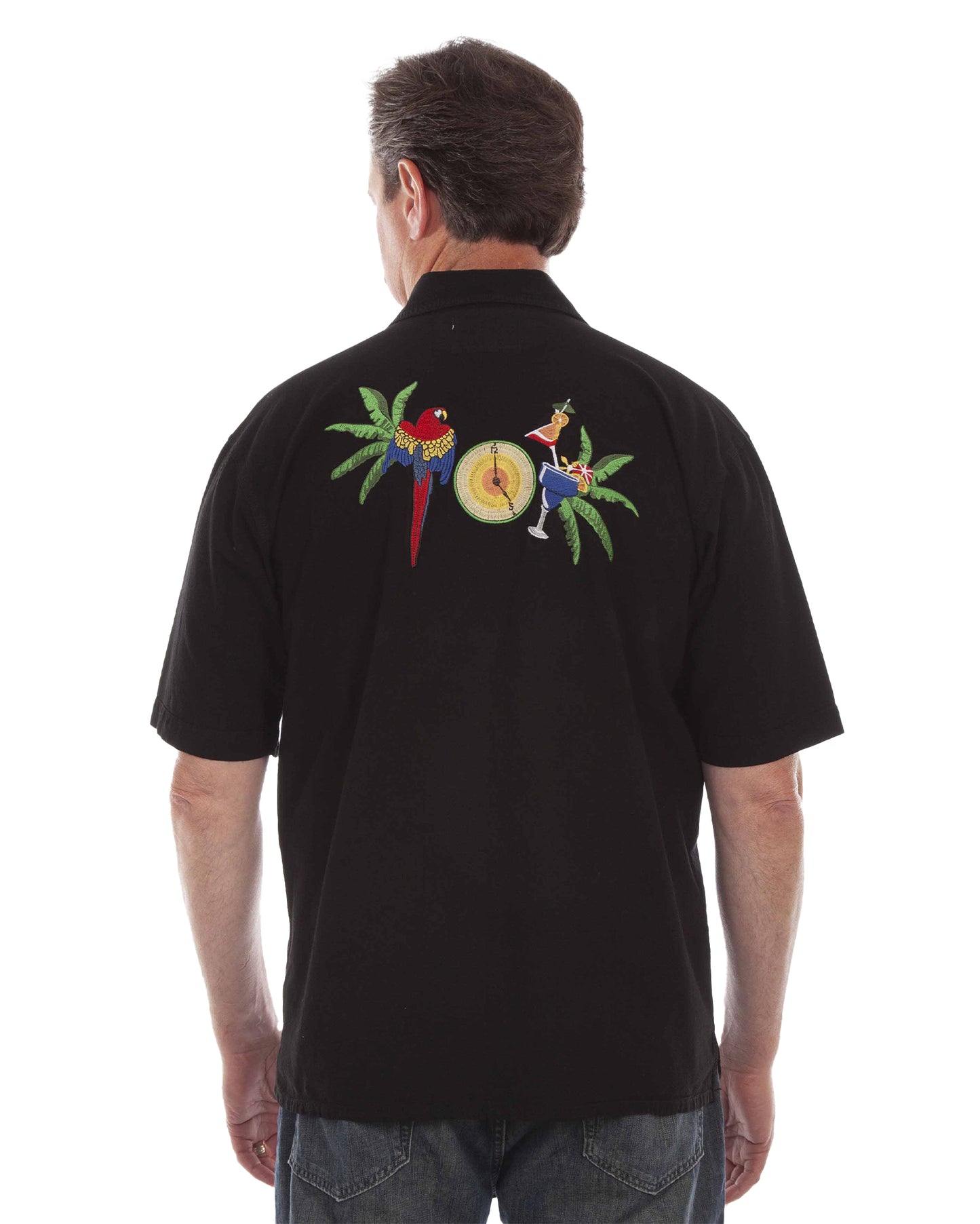 Men's 5 O'clock Embroidered Shirt