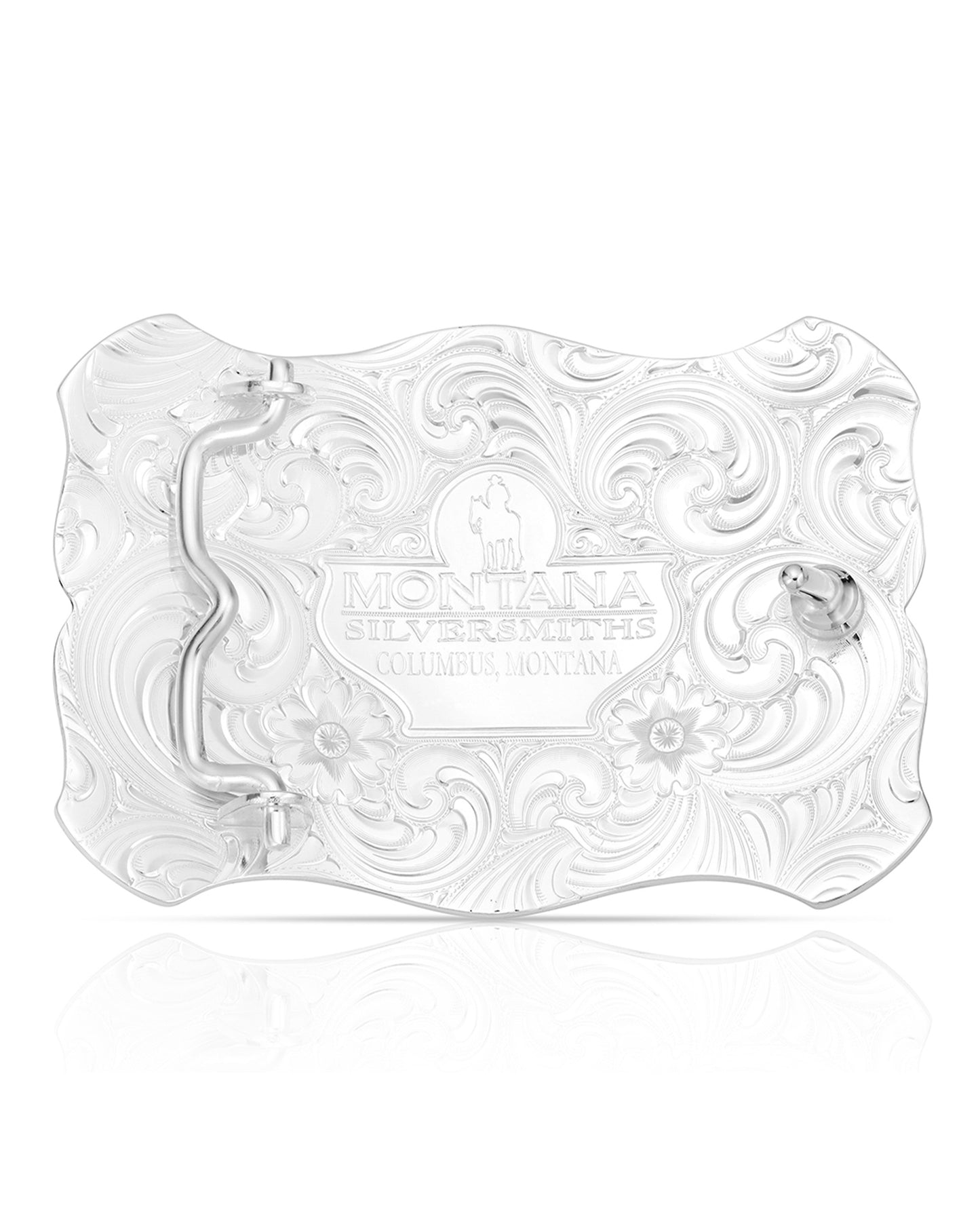 Painted Canyon Buckle With Bull Rider - 57510-205H