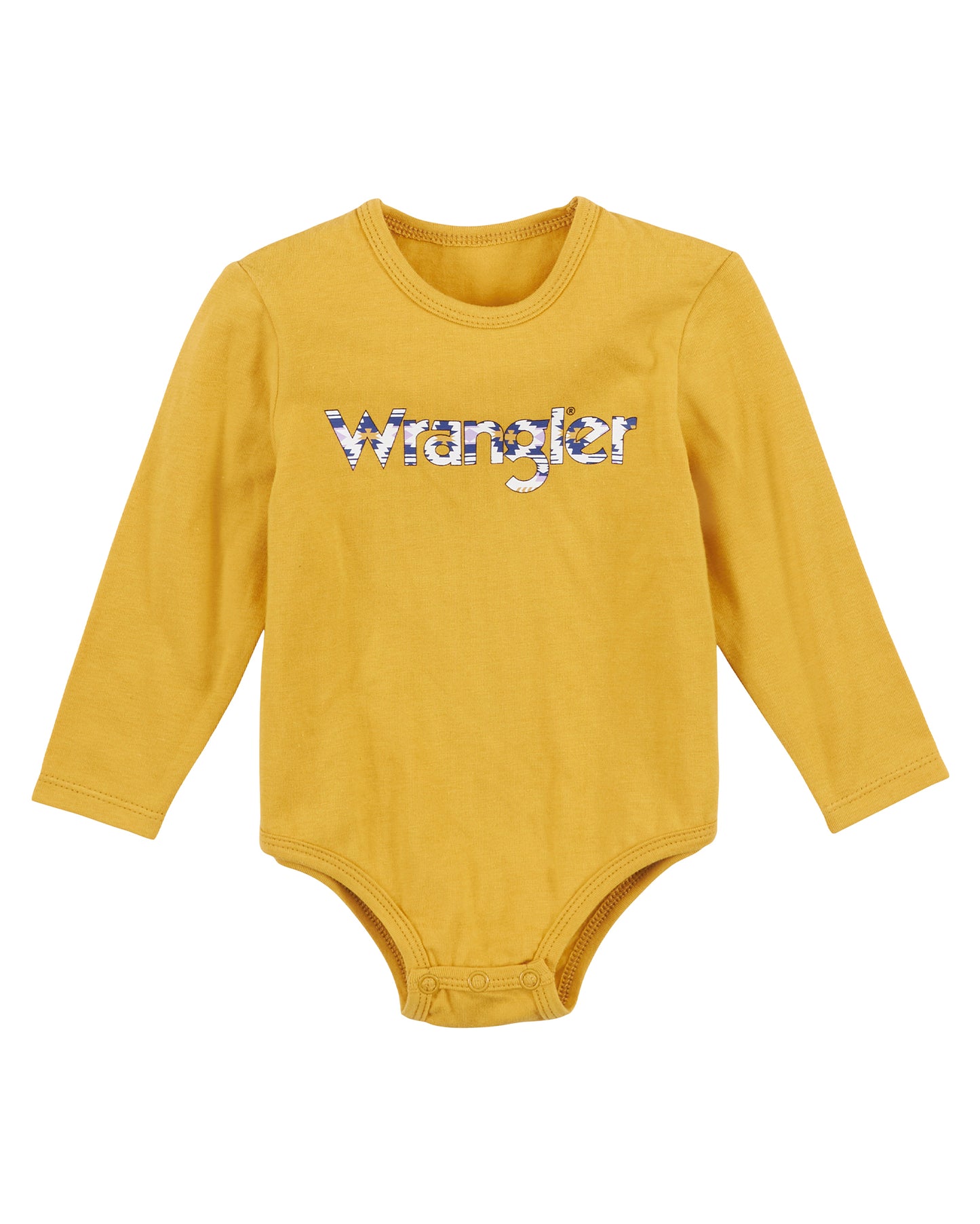 WRA 112317704 Wrangler? Baby Girl Bodysuit by Wrangler from Skip’s Western Outfitters | WRA-112317704-0/3-REG