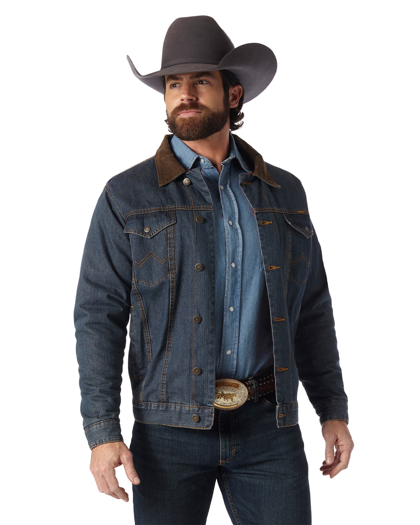 Men's Blanket Lined Denim Jacket – Skip's Western Outfitters