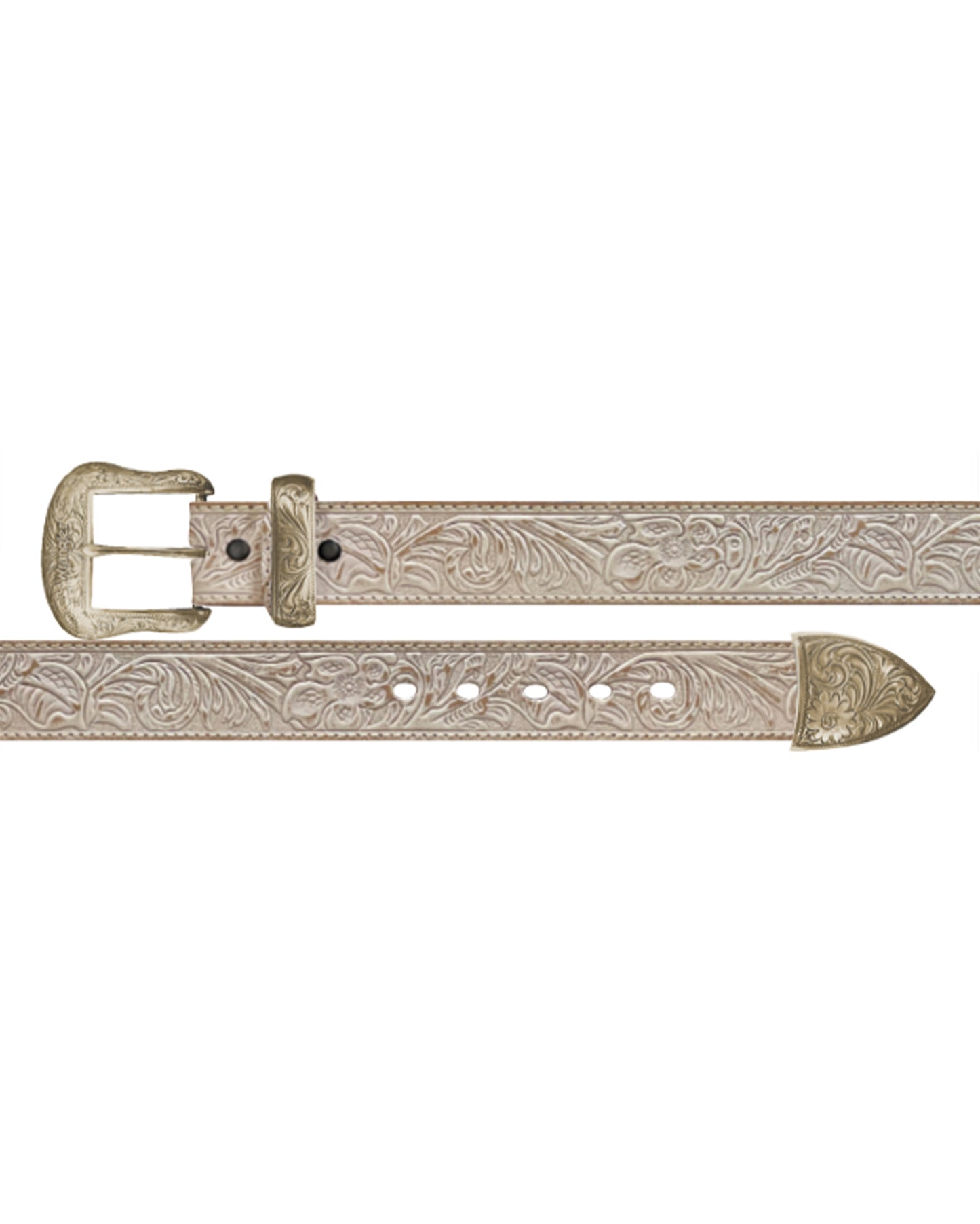 Floral Embossed Belt - 7911390-110
