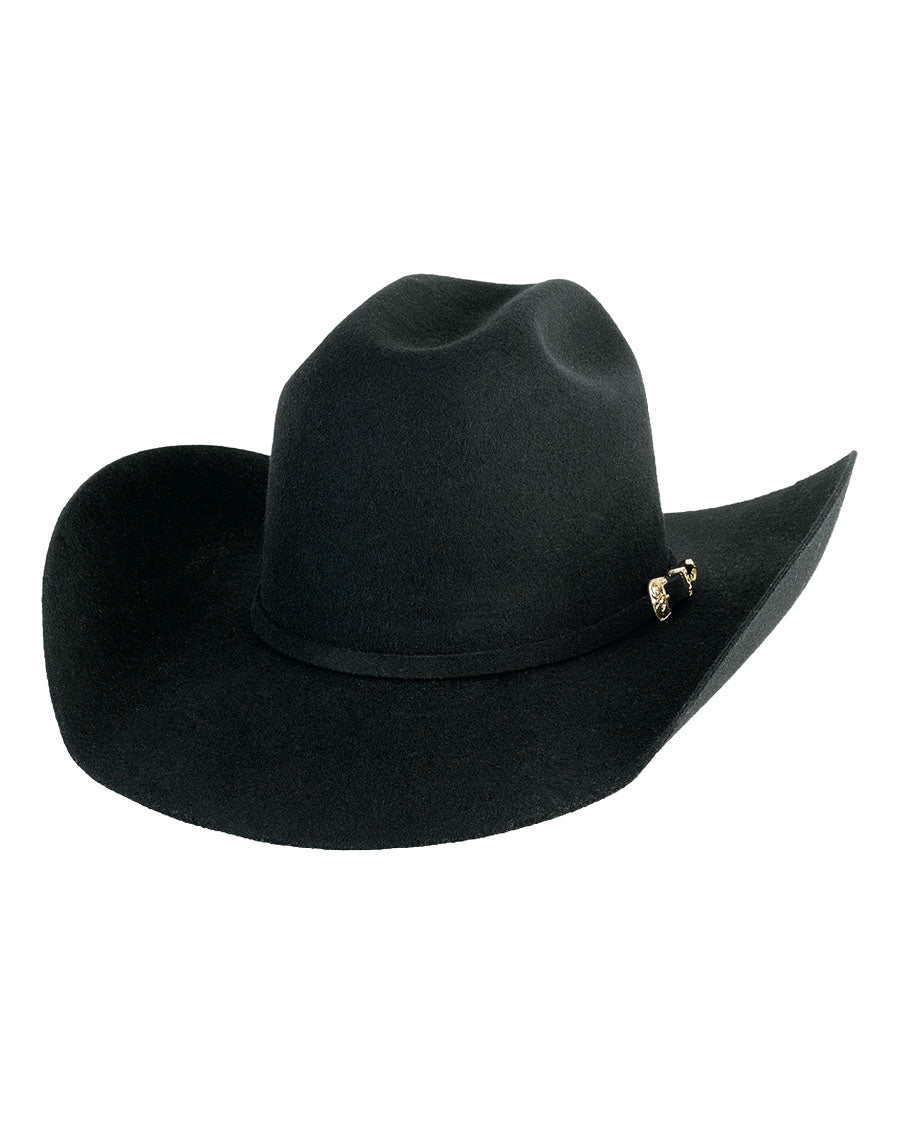 Top Rank 8X Fur Blend Western Hat - 8009-Blk