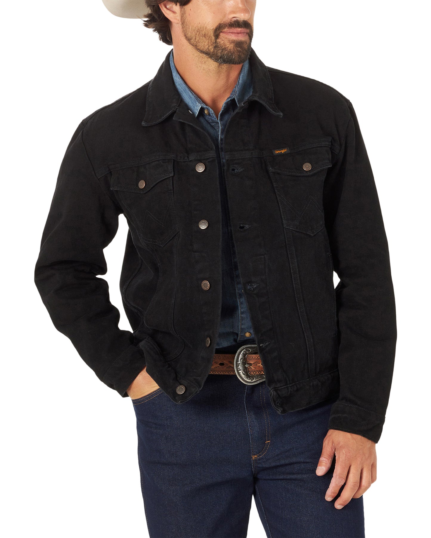 Men's Cowboy Cut Unlined Denim Jacket