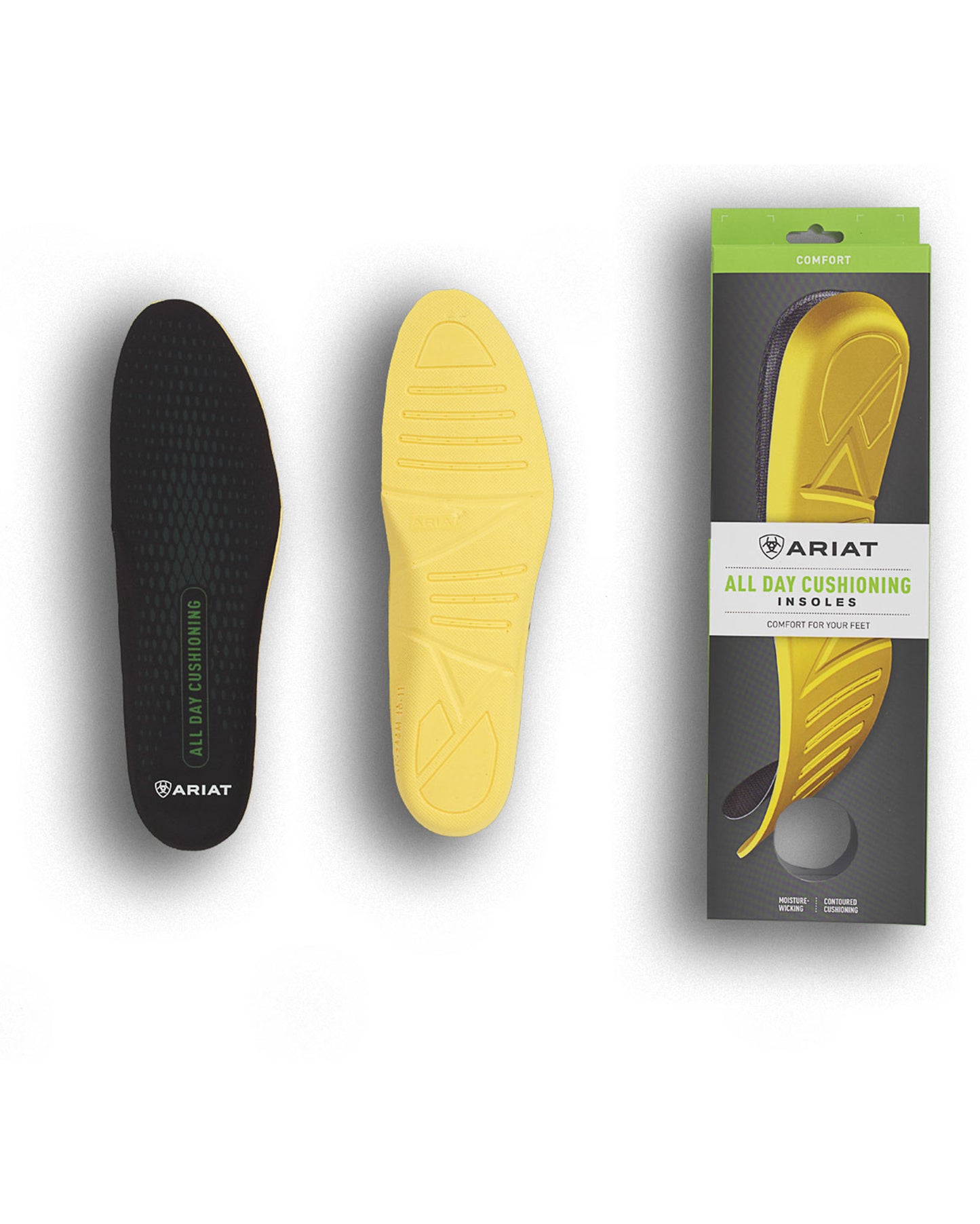 Men's All Day Cushion Insole by Ariat Accessories from Skip’s Western Outfitters | MFW-A10031355-7