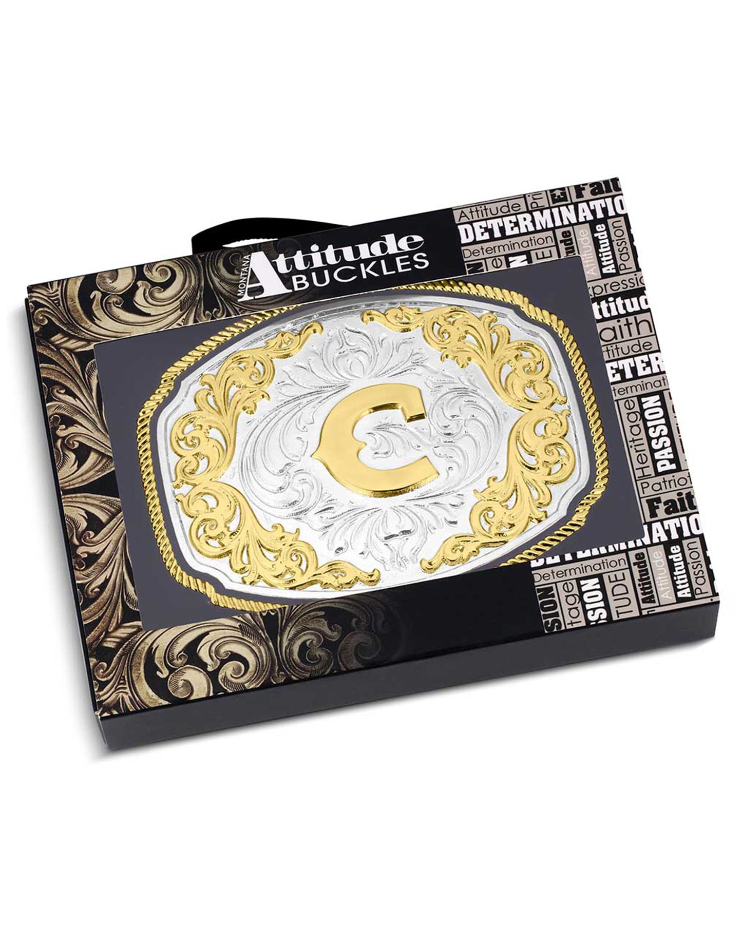 Western Initial "C" Buckle