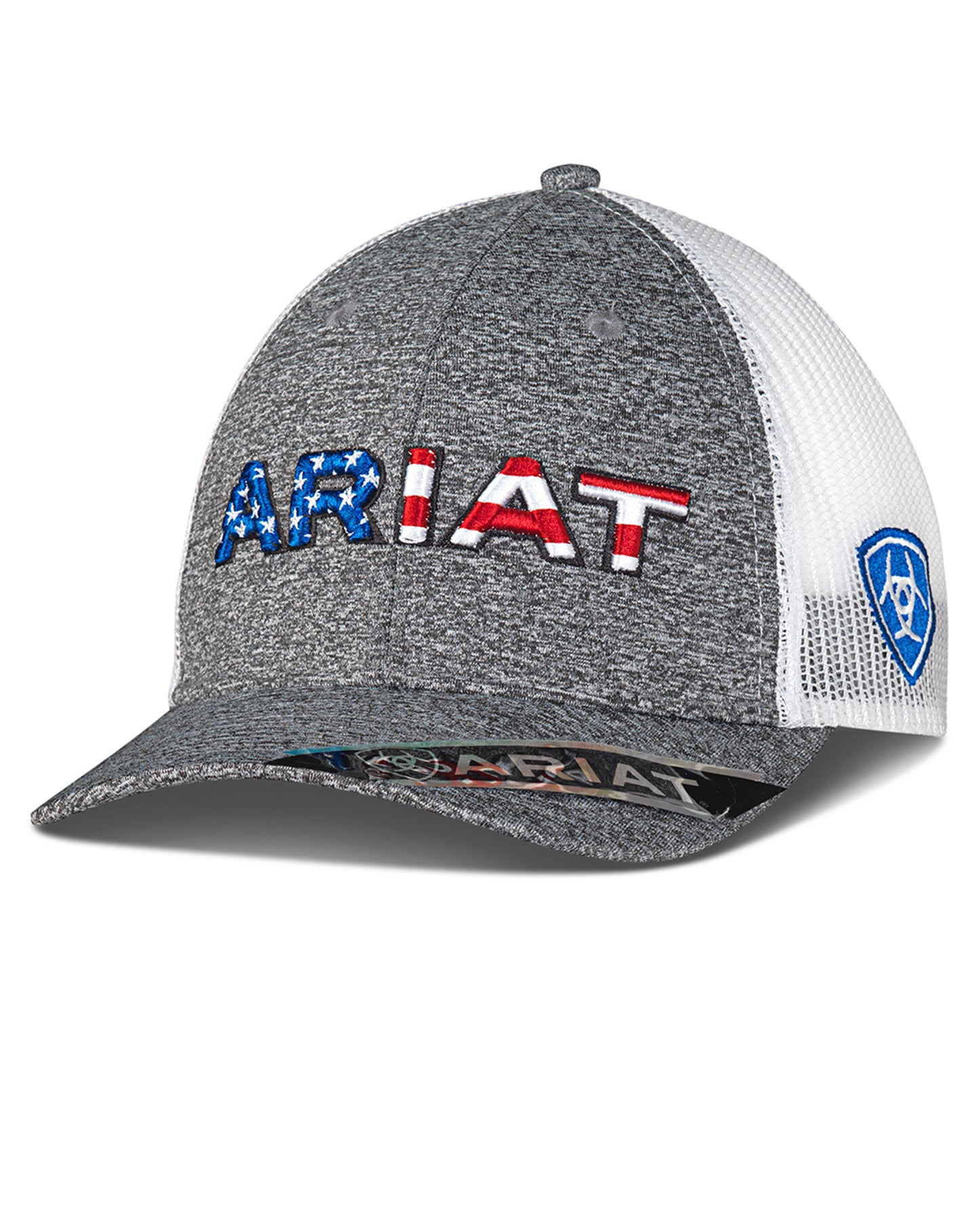 Ariat American Flag Cap by MFW from Skip’s Western Outfitters | MFW-A300009406-O/S-GREY