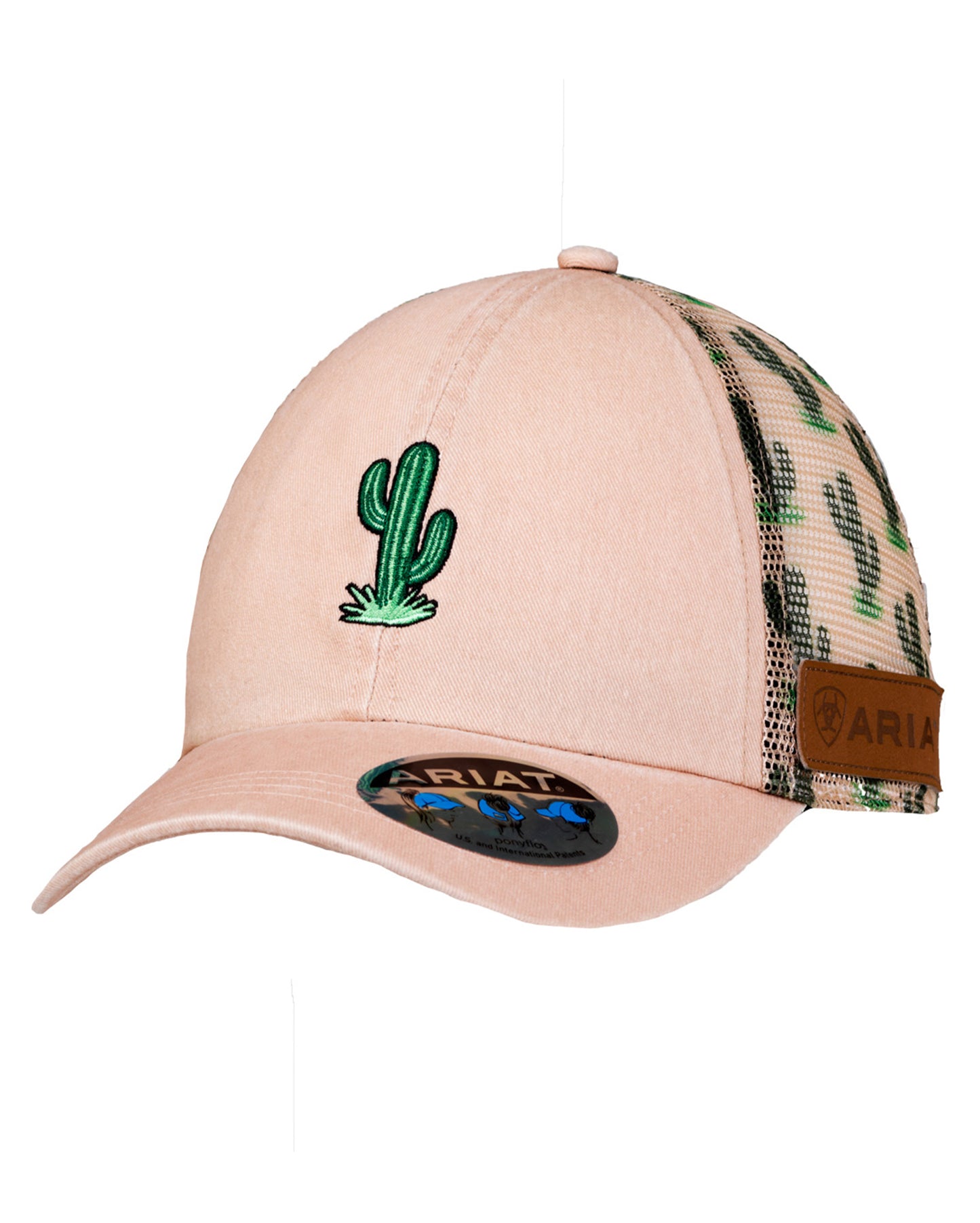 Girls' Ponyflo Cactus Ball Cap by Ariat Accessories from Skip’s Western Outfitters | MFW-A300087830-O/S
