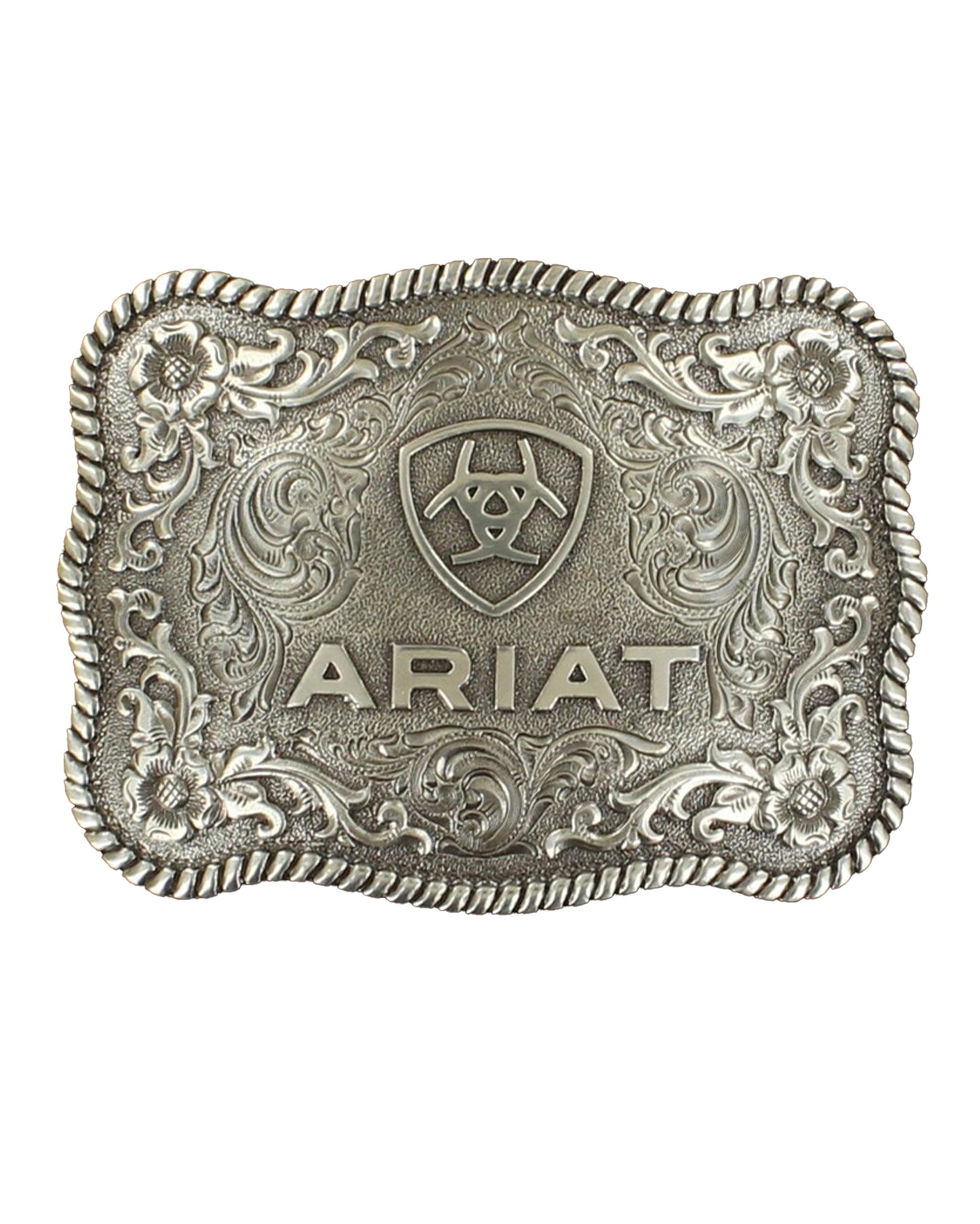 Scalloped Rope Edge Belt Buckle by Ariat Accessories from Skip’s Western Outfitters | MFW-A37006-O/S