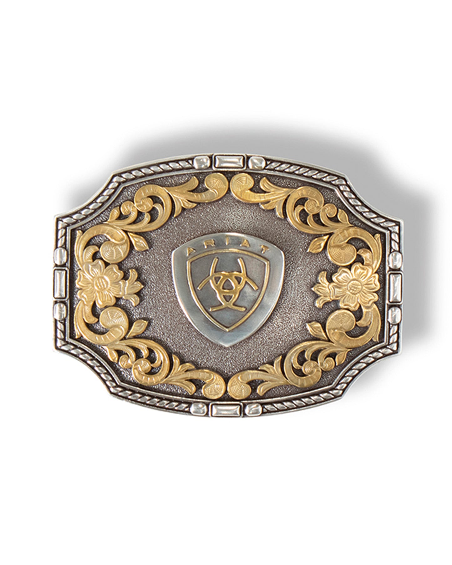 Gold Floral Belt Buckle by MFW from Skip’s Western Outfitters | MFW-A37023-O/S-REG