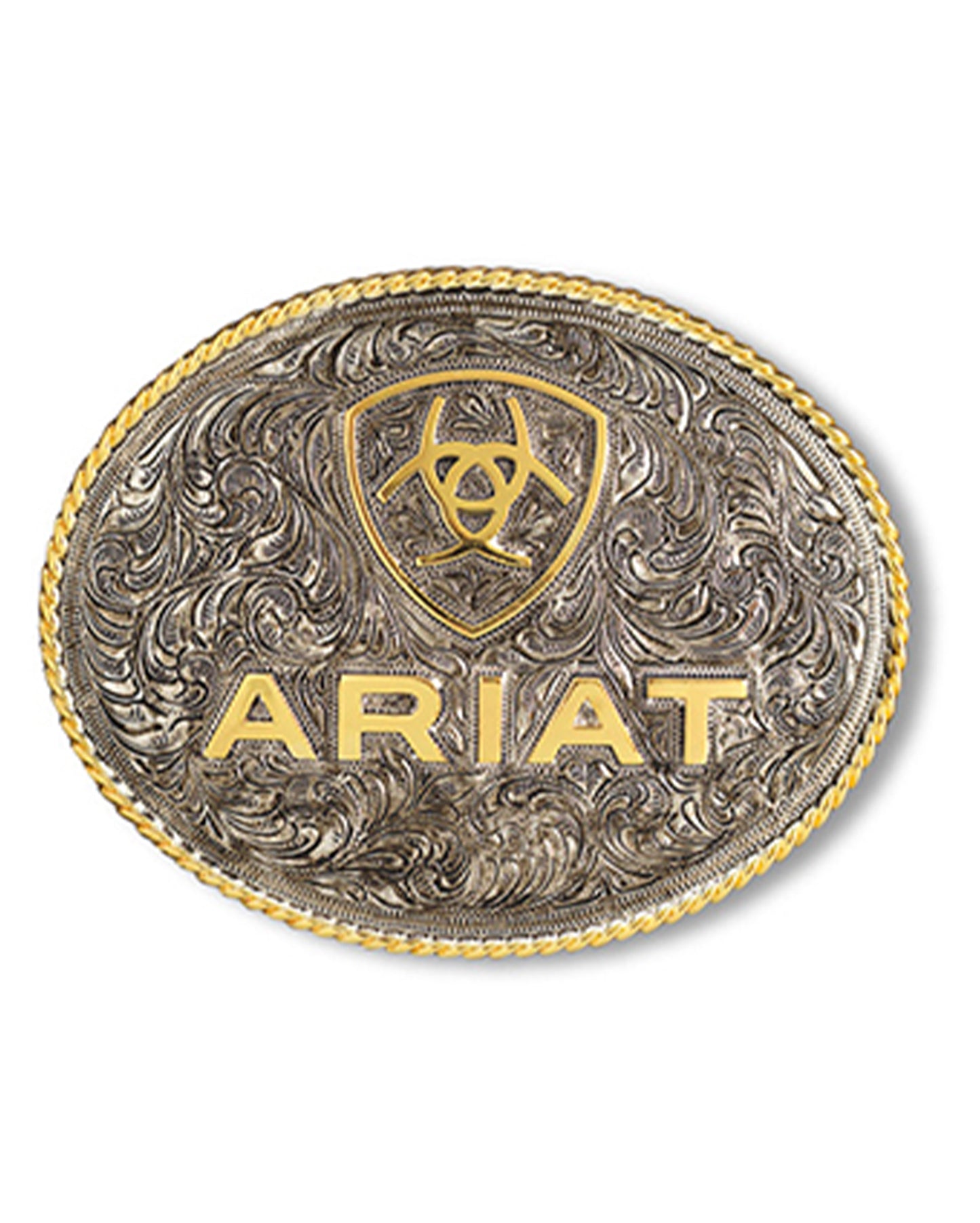Ariat Engraved Scrolling Belt Buckle by Ariat Accessories from Skip’s Western Outfitters | MFW-A37063-O/S