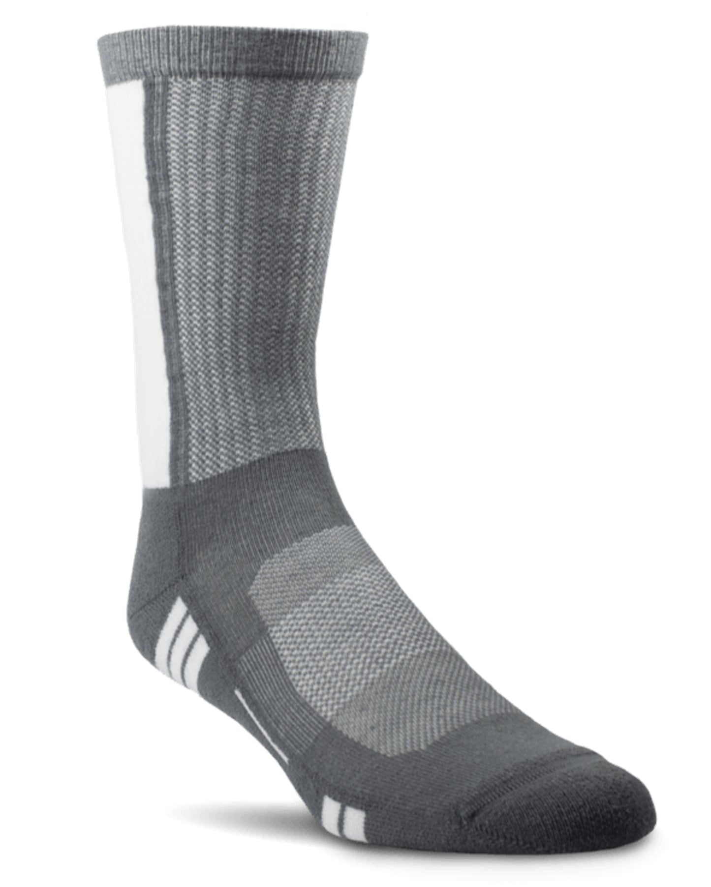 VentTEK Mid Calf Performance Socks by NESTERHOSIERY from Skip’s Western Outfitters | NES-AR2351-050-M-GREY
