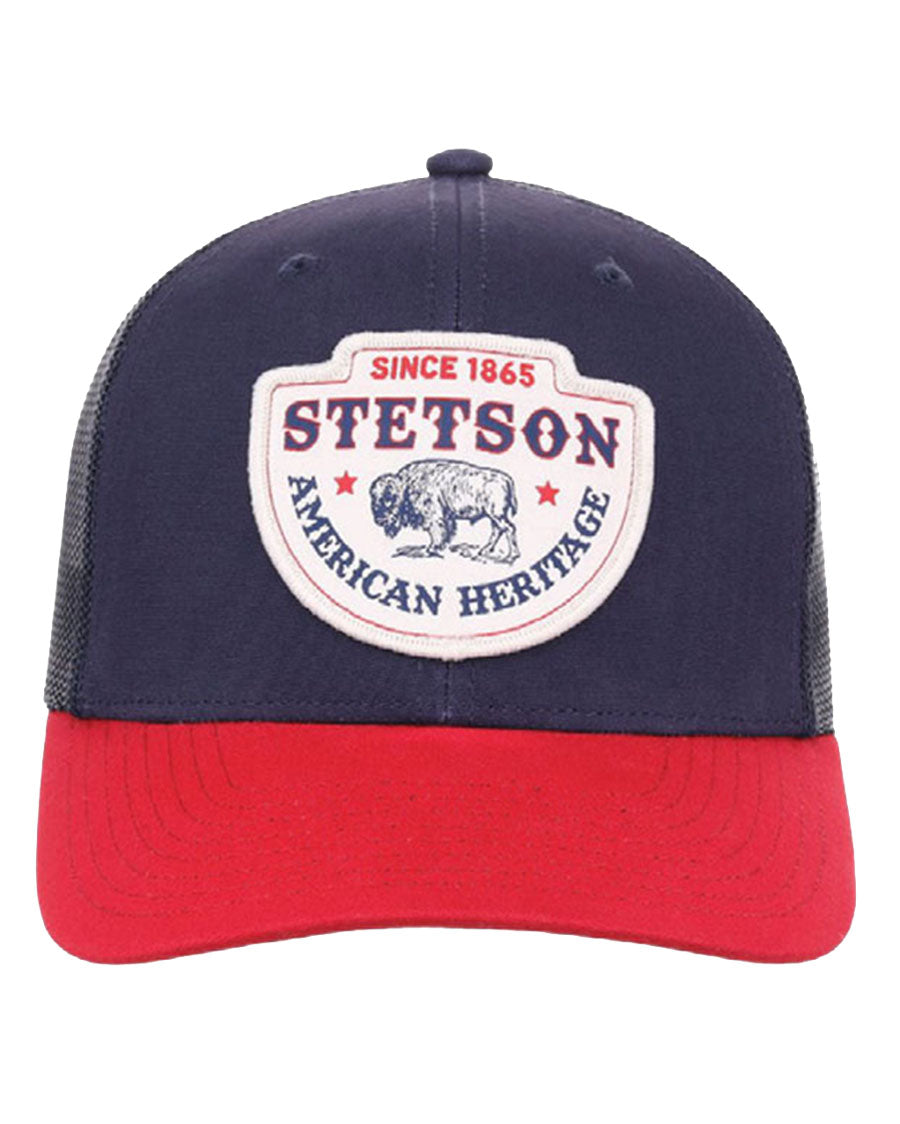 American Heritage Bison Patch Cap- 07-077-0102-0100 Bu