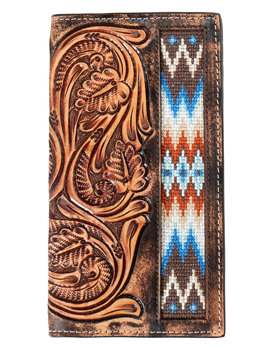 Men's Embroidered Rodeo Wallet - D250010002
