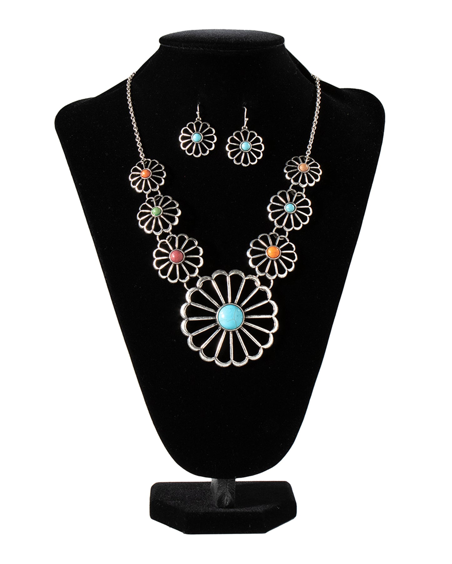 Flower Jewelry Set