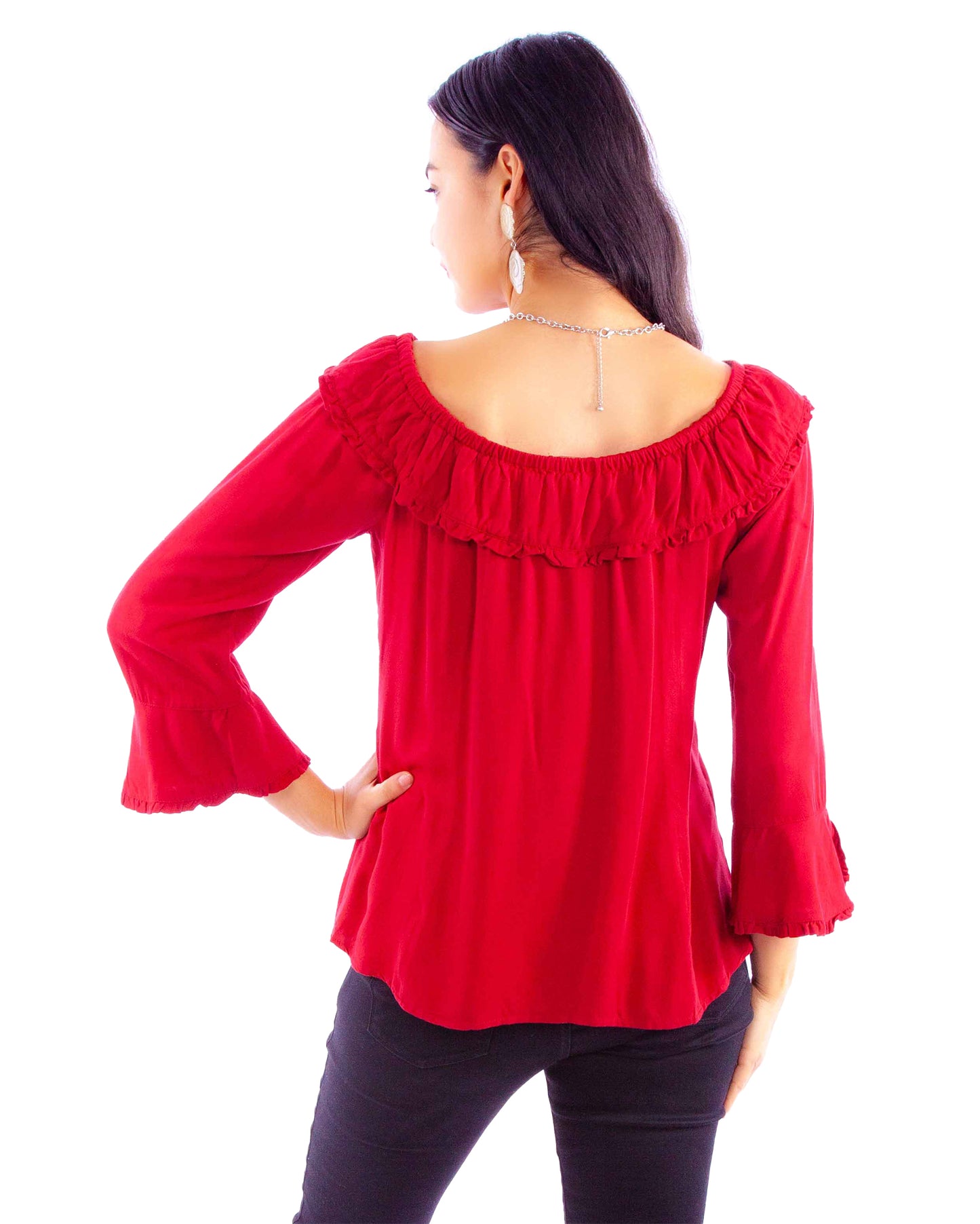 Women's Ruffle Blouse