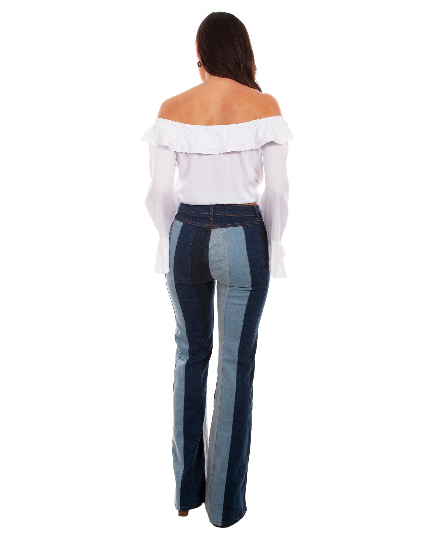 Women's Color Block Flare Pant