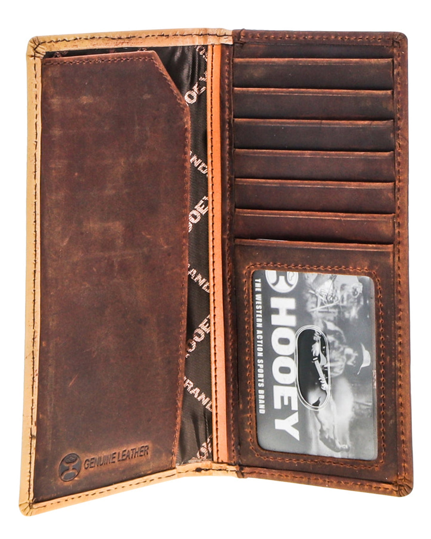 Hand Tooled Aztec Rodeo Wallet