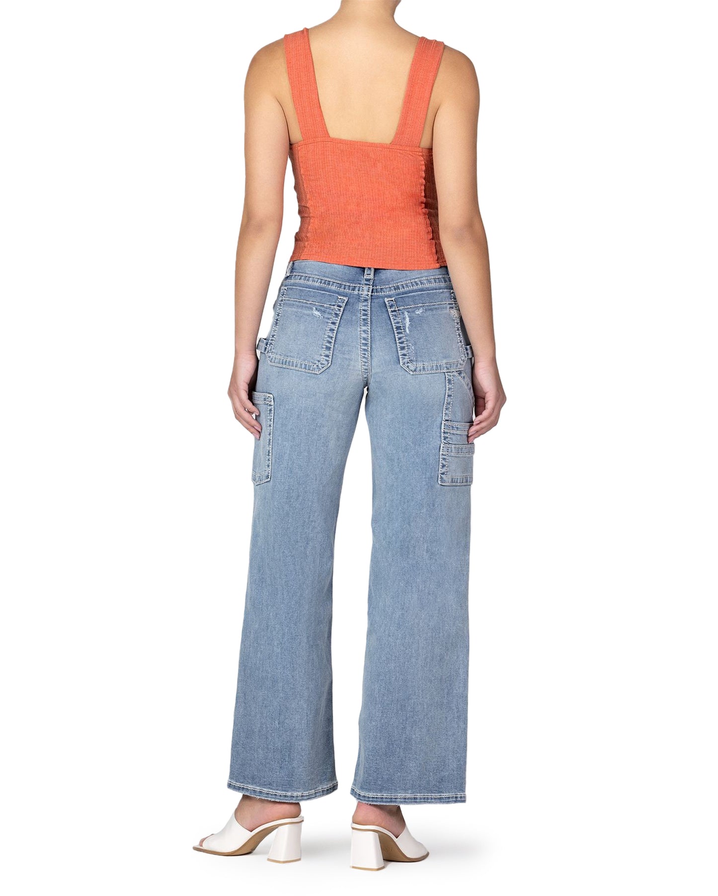 Knotted Tank With Buttons - Mt3136T