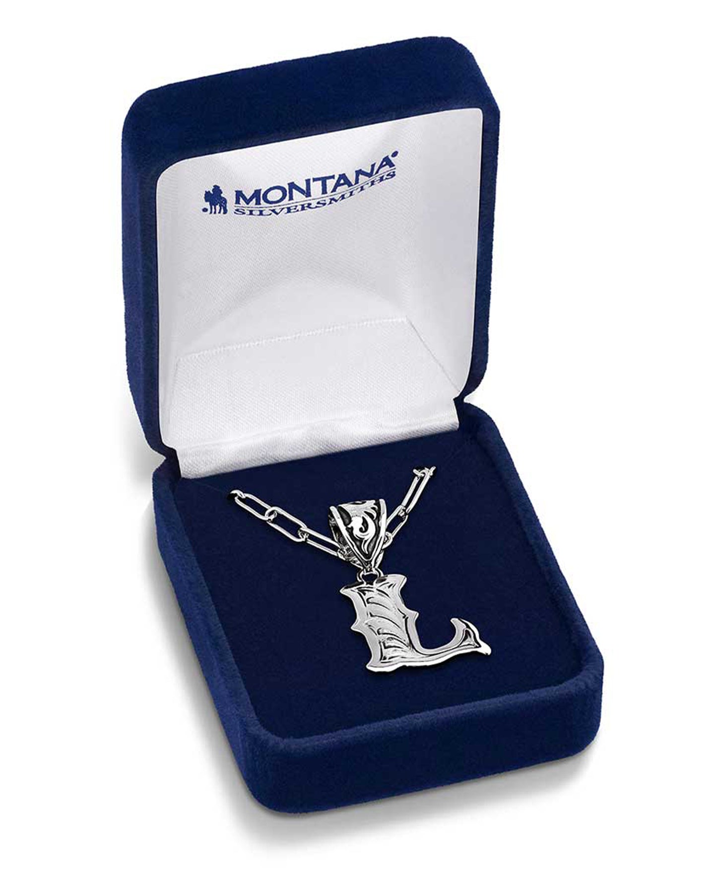 Western Initial L Necklace